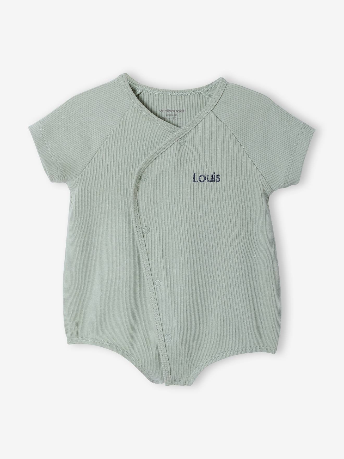 Thumbnail - 2er-Pack Baby Shirt-Bodys aus Ripp