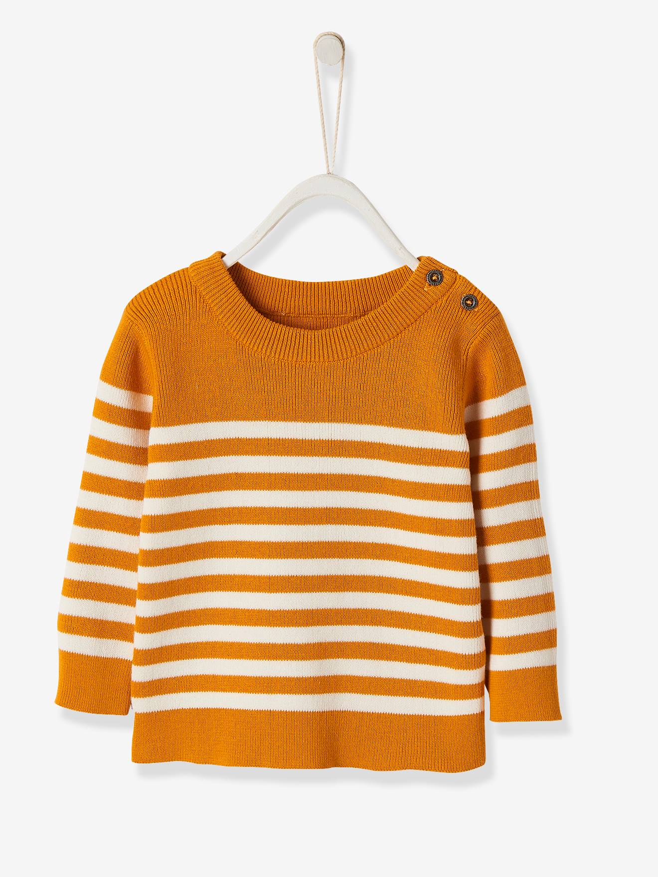 Baby Pullover Gelb Online Bestellen Vertbaudet