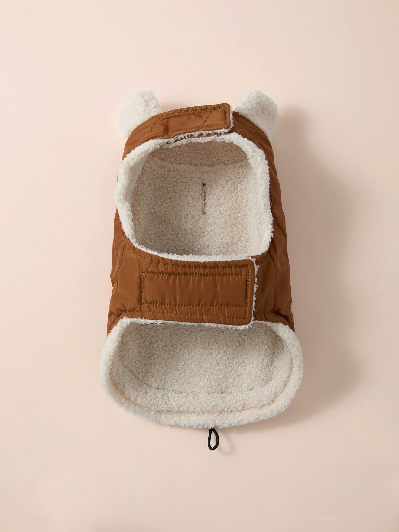 Thumbnail - Wasserdichter Hundemantel mit Teddyfleece-Futter