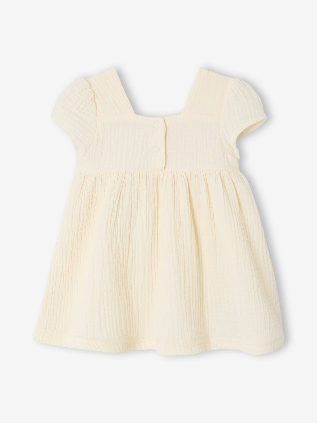 Thumbnail - Baby Musselin-Kleid
