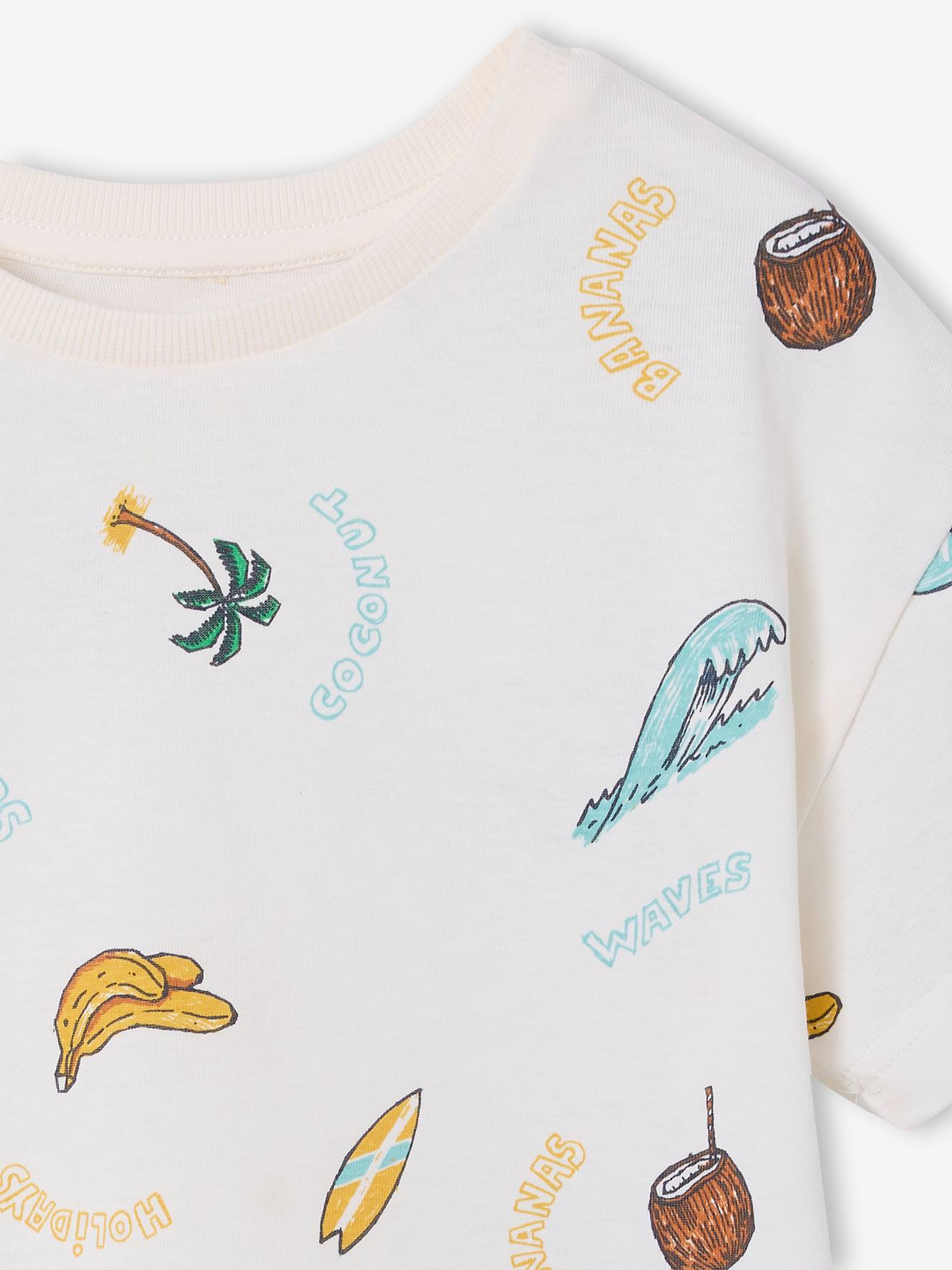 Thumbnail - T-Shirt Jungen Obstprint mit Recycling-Baumwolle