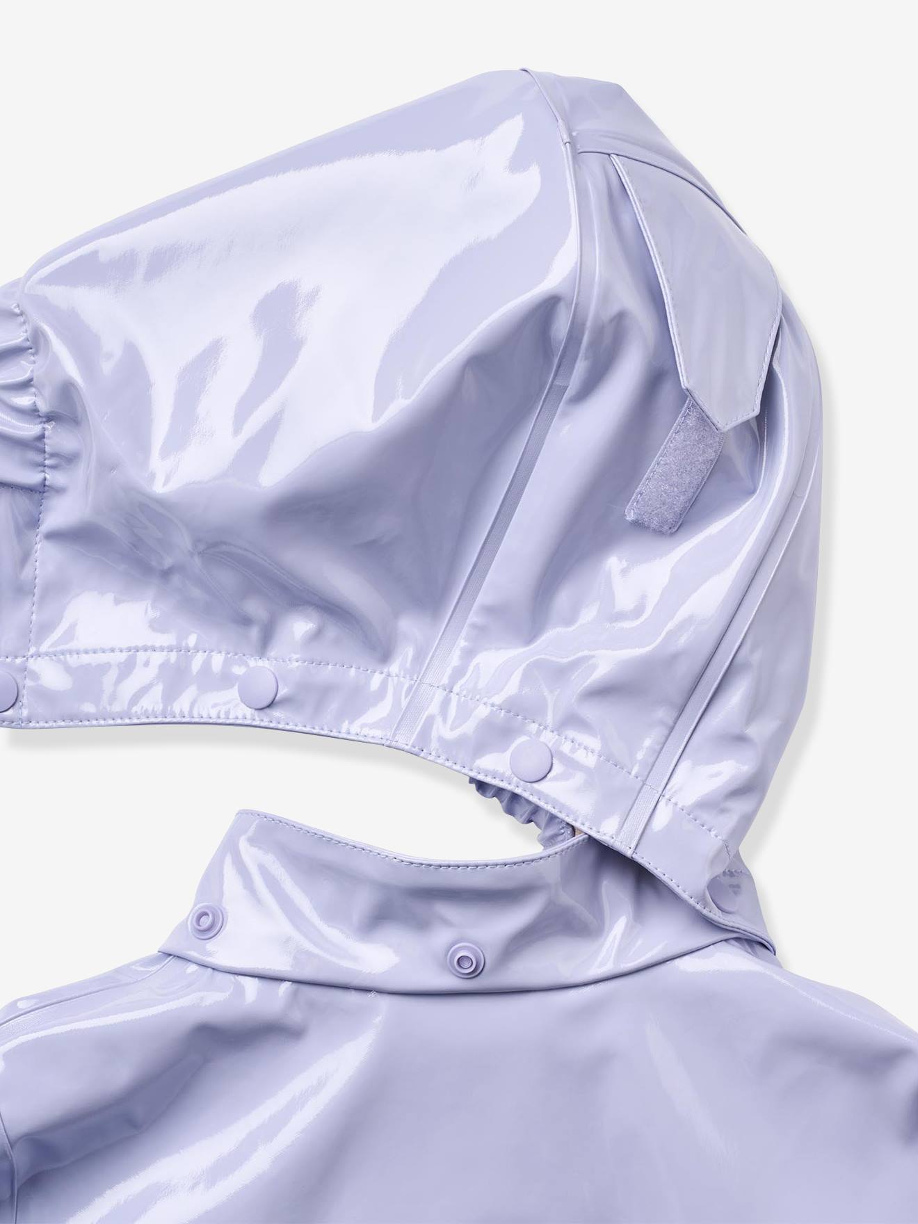 Thumbnail - Regenjacke mit abnehmbarer Kapuze Mädchen Wheat lavandel