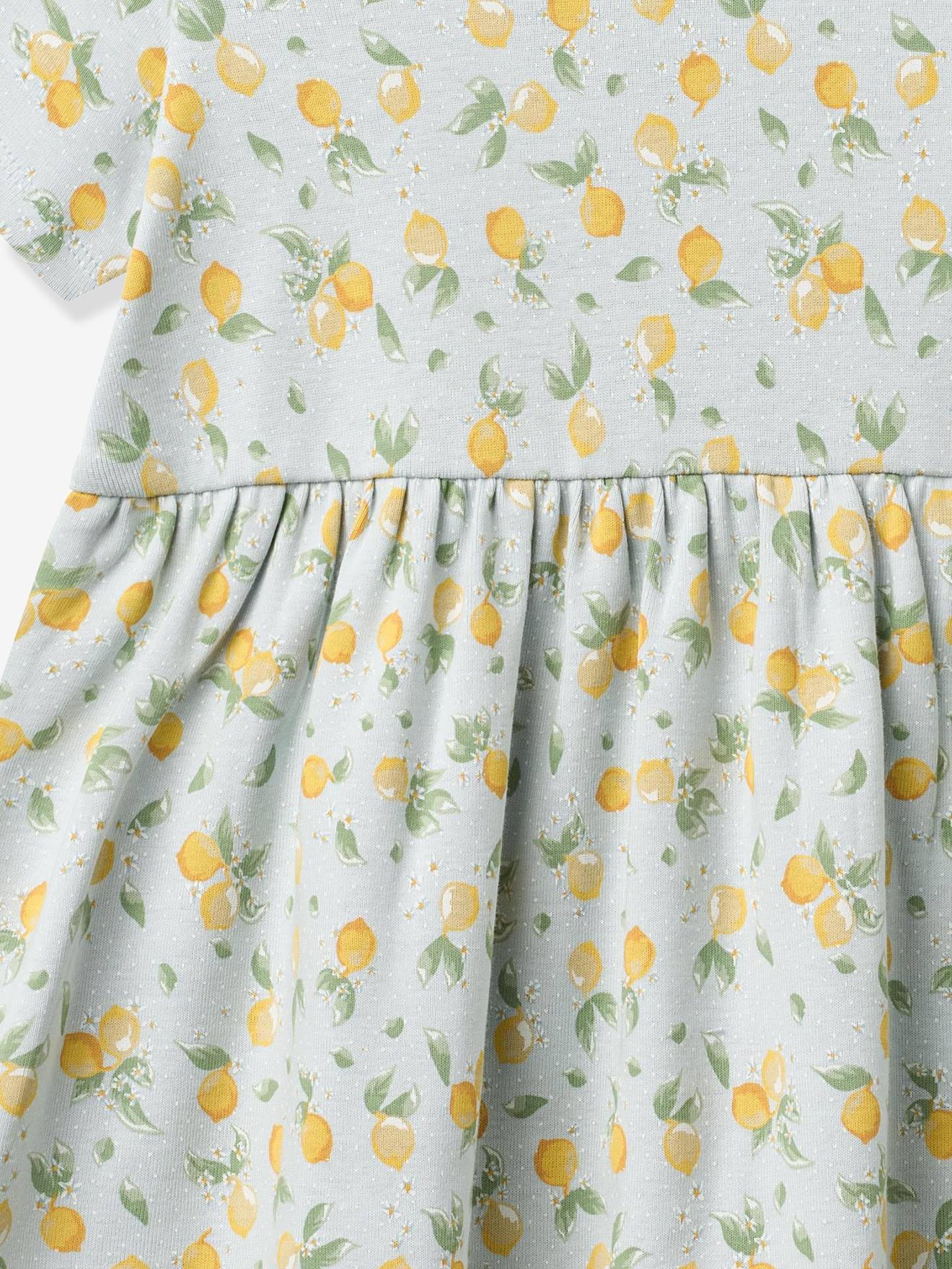 Thumbnail - Jerseykleid kurzarm Mädchen Wheat