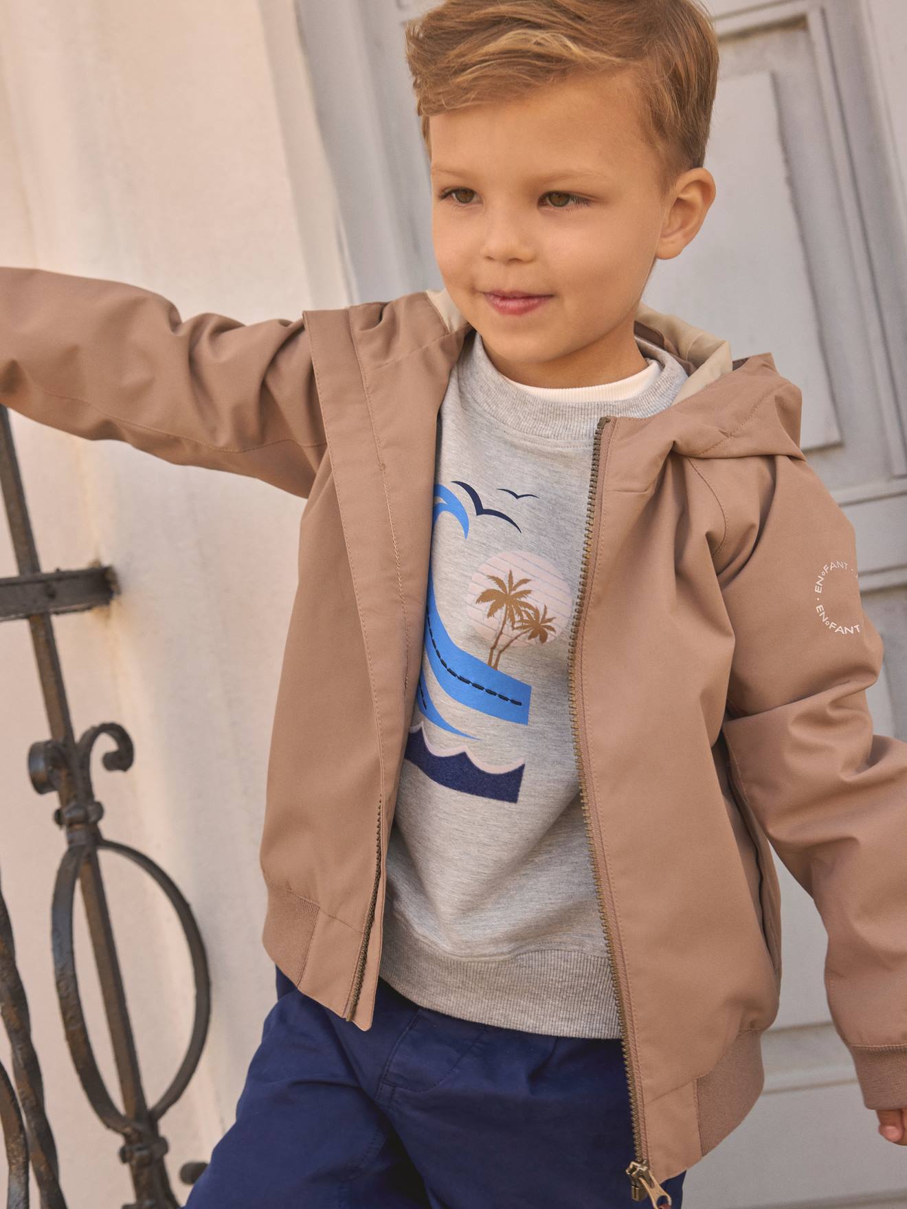 Thumbnail - Sweatshirt Jungen En Fant