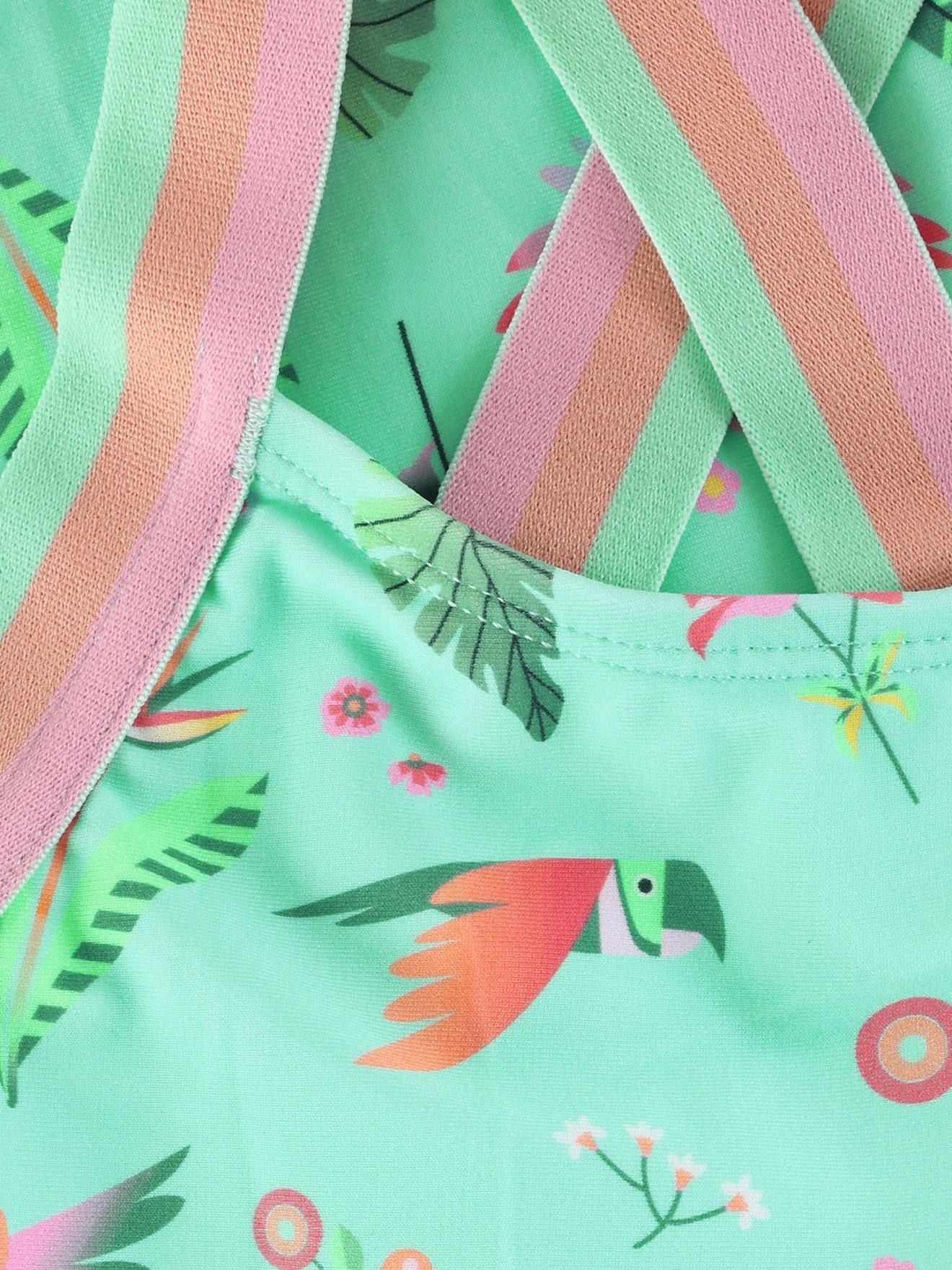 Thumbnail - Badeanzug mit Allover-Print Mädchen COLOR KIDS