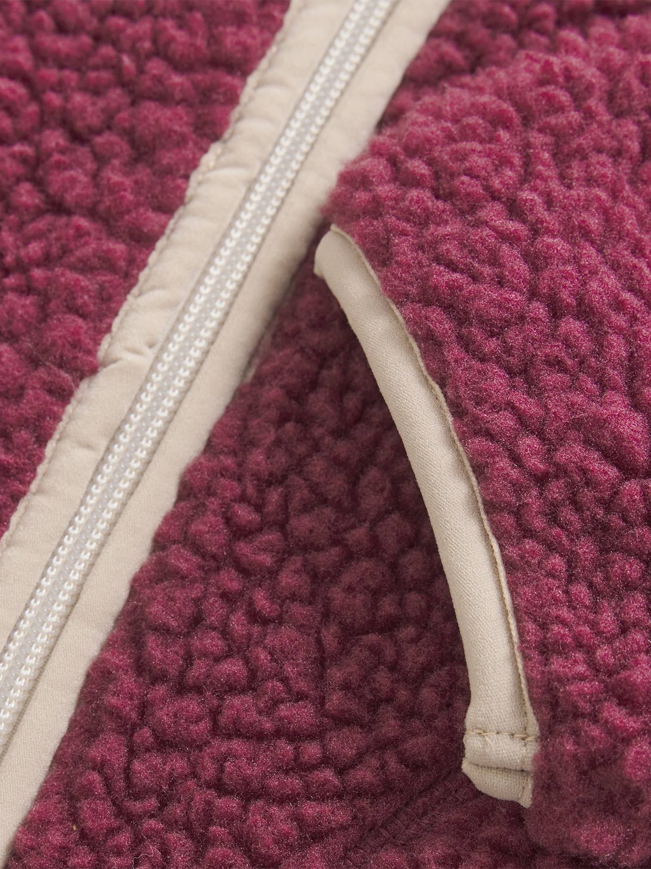 Thumbnail - Teddyfleece-Jacke mit Kapuze Mädchen CeLaVi