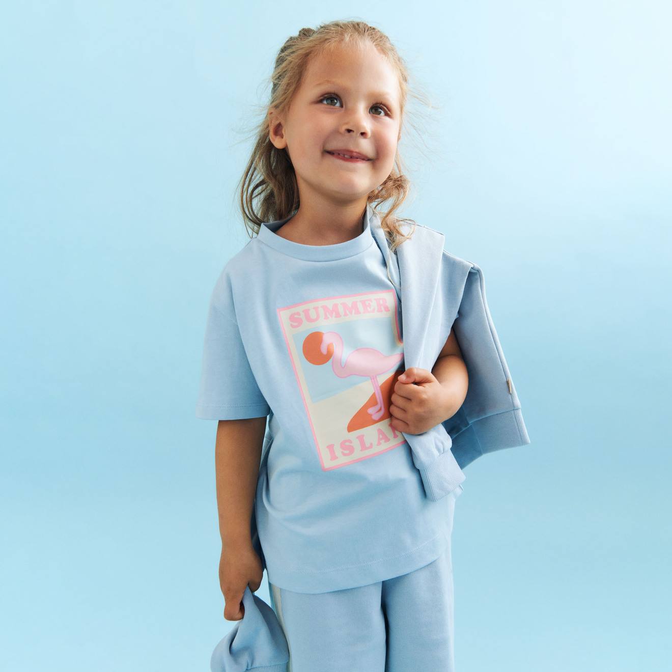 Thumbnail - T-Shirt kurzarm Mädchen Wheat