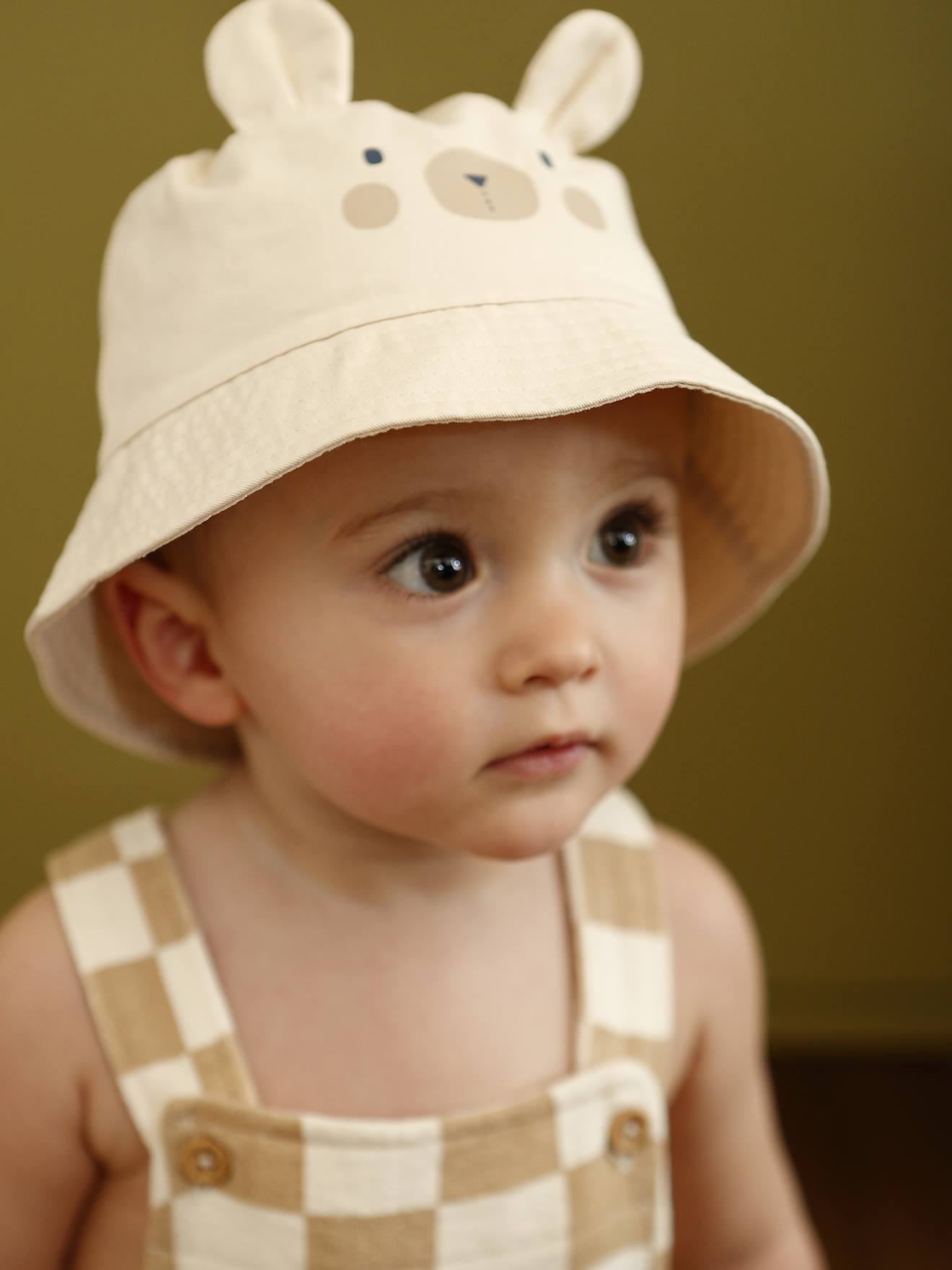 Thumbnail - Baby Sonnenhut im Bärendesign vanille