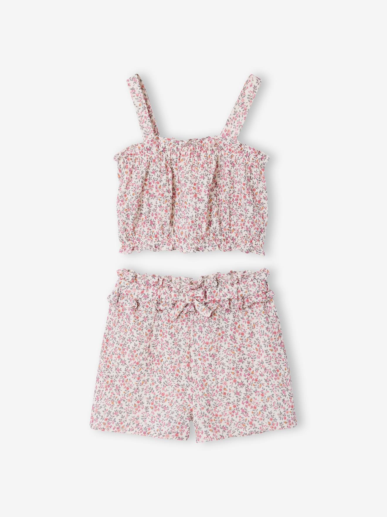 Set aus Top und Shorts Mädchen