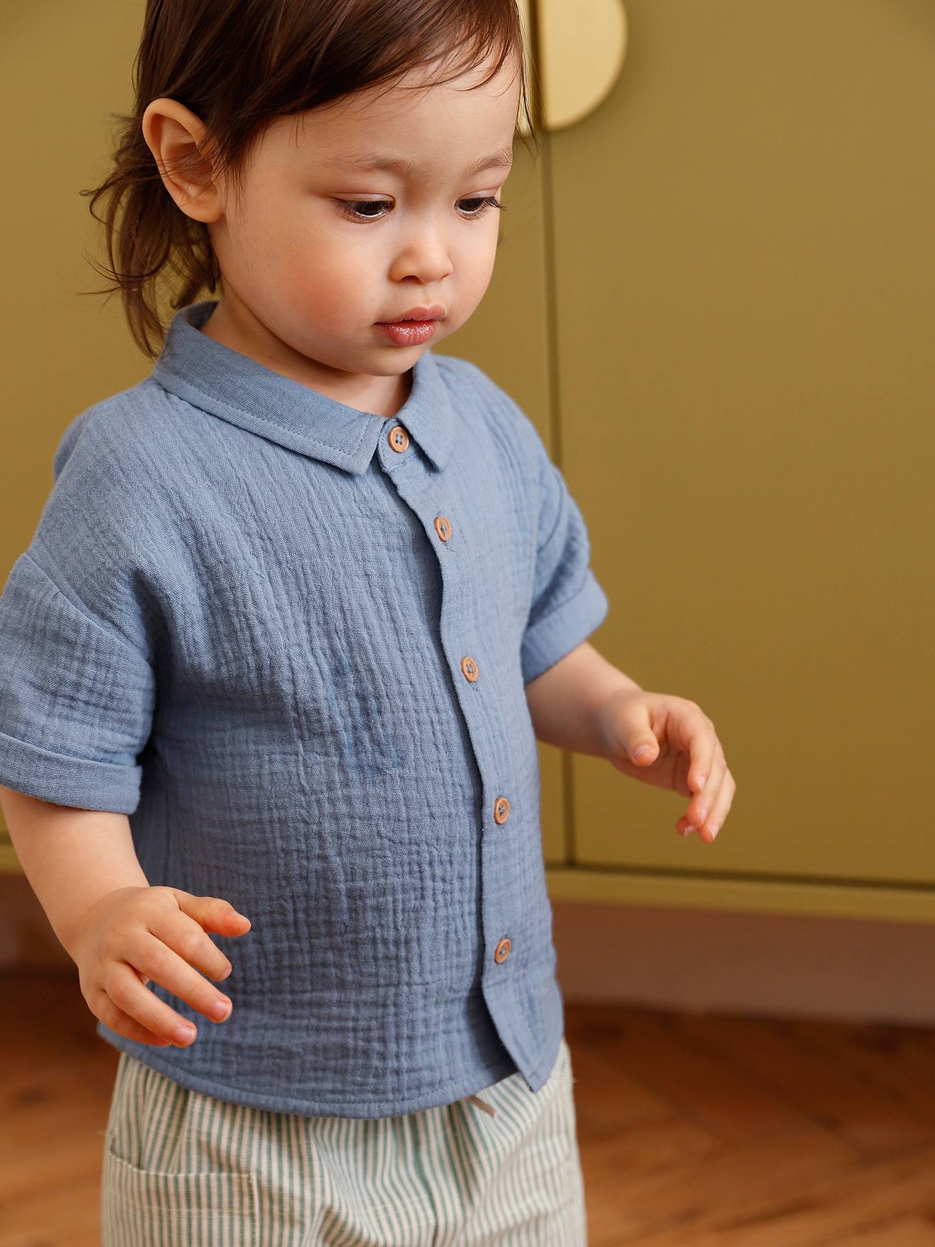 Musselin-Hemd Jungen Baby