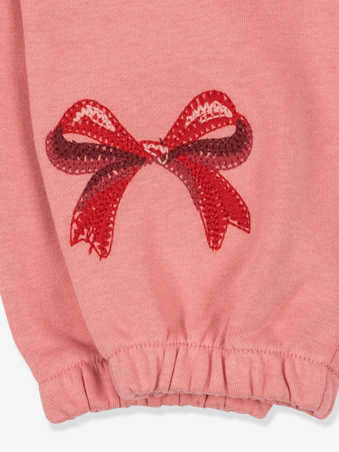 Thumbnail - Baby Jogginghose mit Schleifen-Stickerei