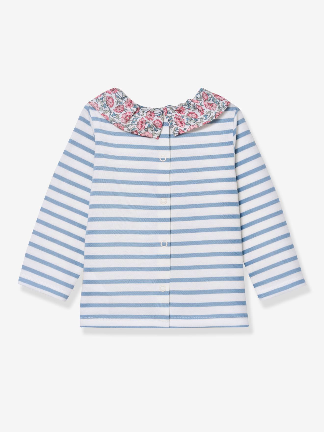 Thumbnail - Baby Shirt mit Rüschenkragen