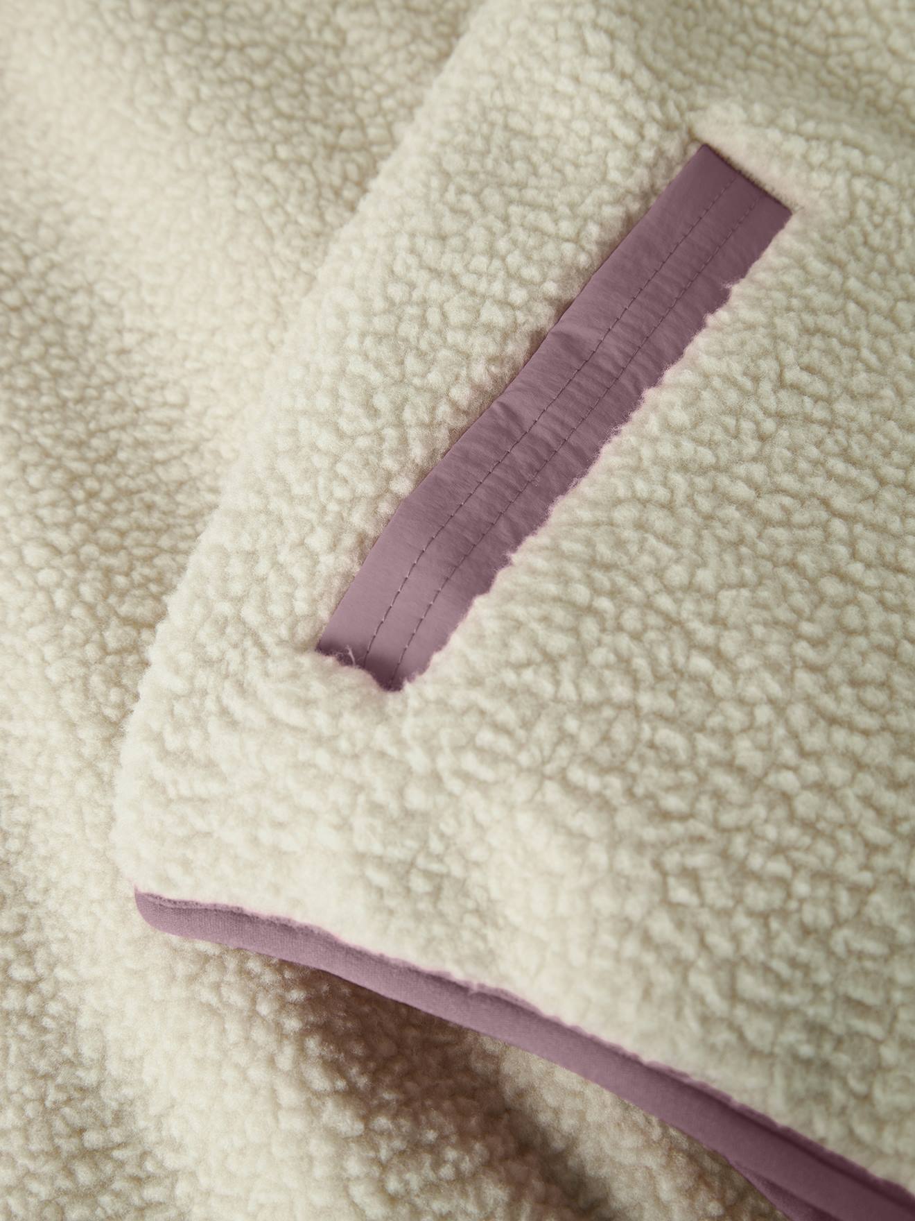 Thumbnail - Fleeceweste mit Stehkragen und Kontrasteffekt Mädchen NAME IT