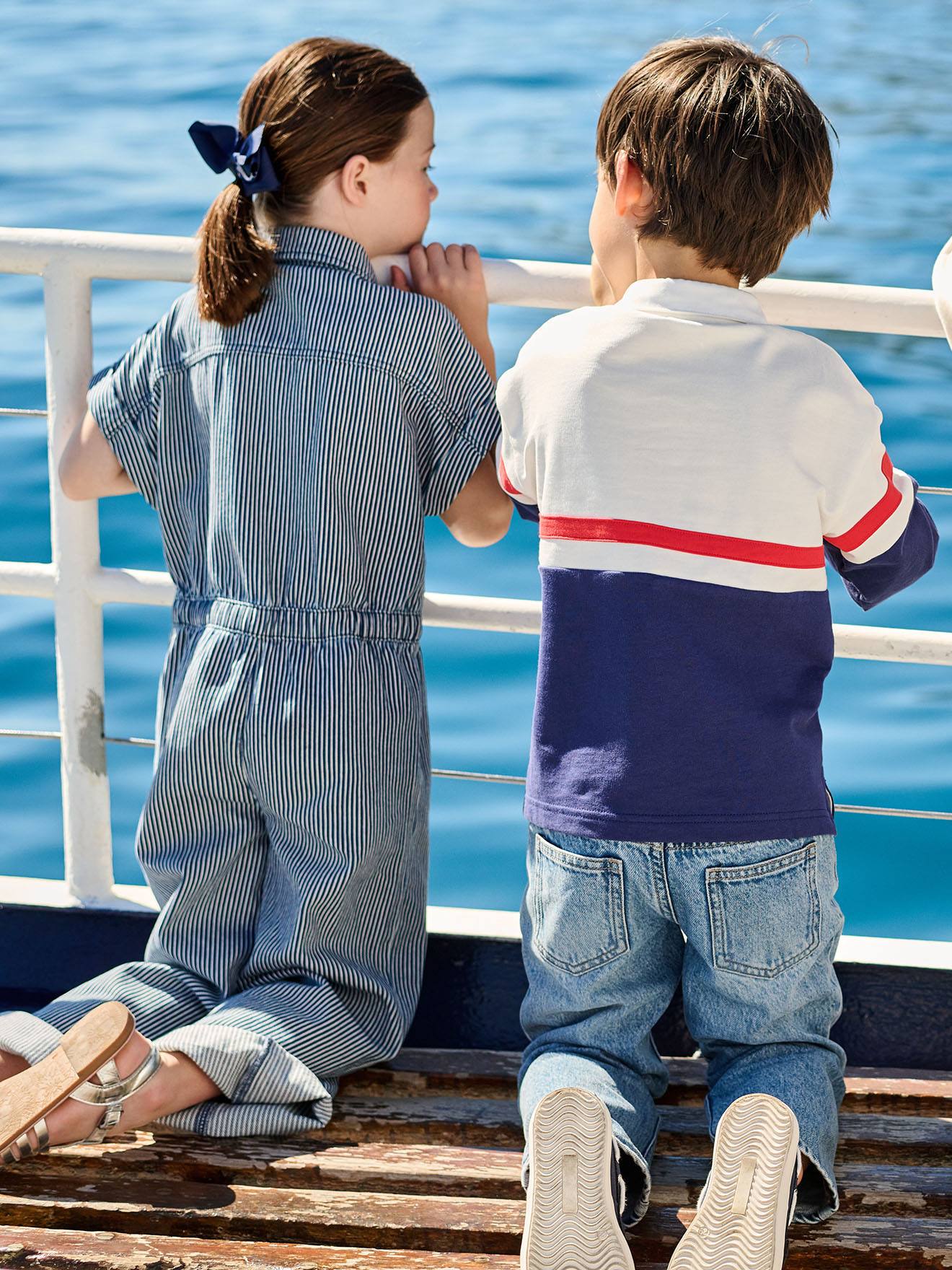 Jungen Polo-Sweatshirt HAMPTONS
