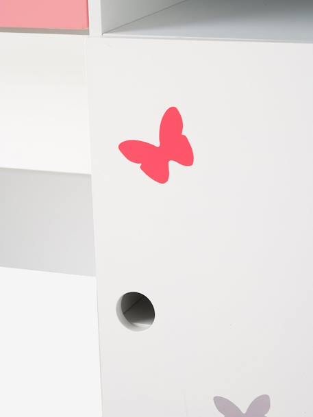 Kinder Schreibtisch „Schmetterlinge“, Vorschulkinder - weiß - 4