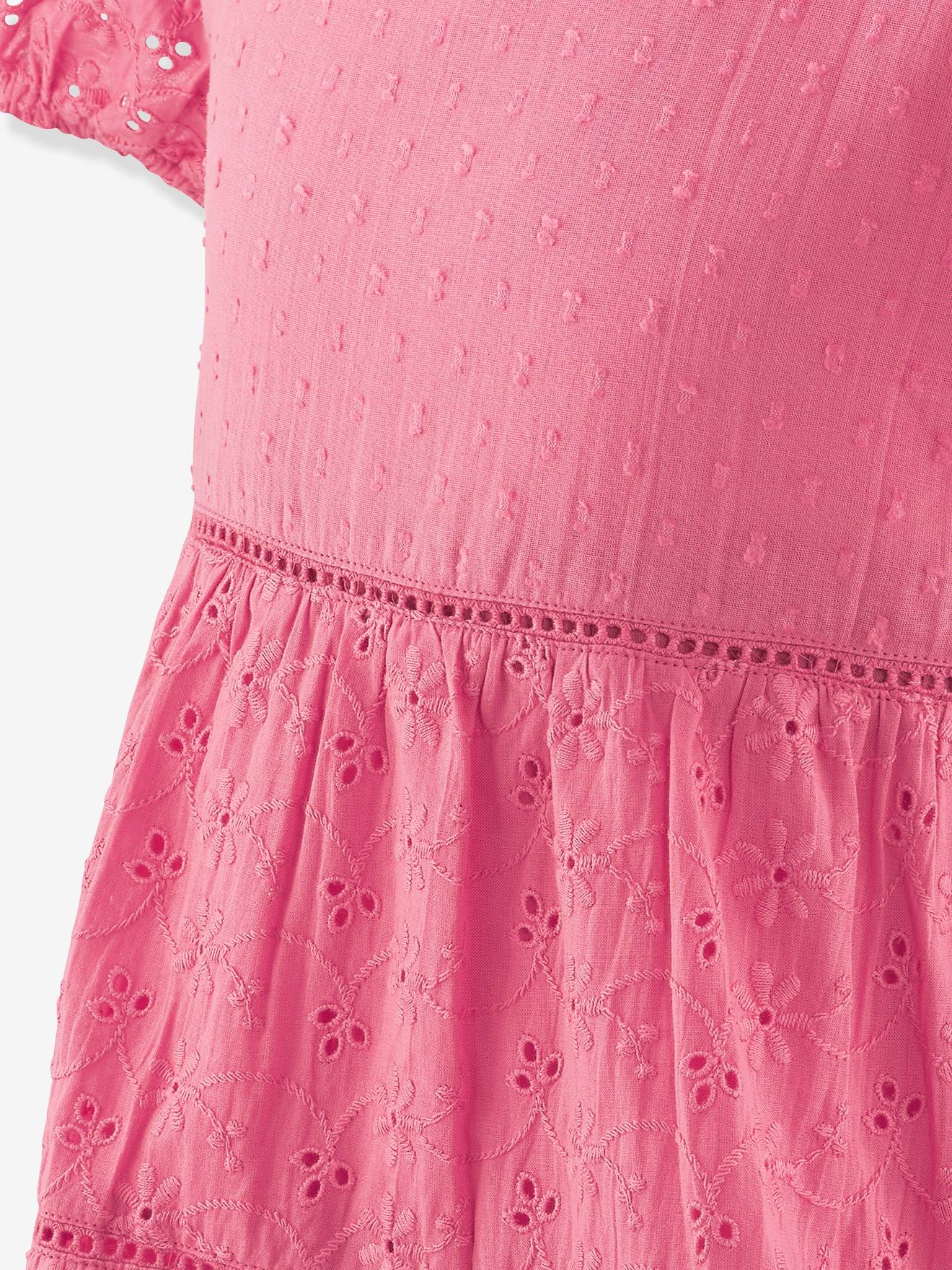 Thumbnail - Kleid bestickt mit Stufenvolants Mädchen Happy Girls