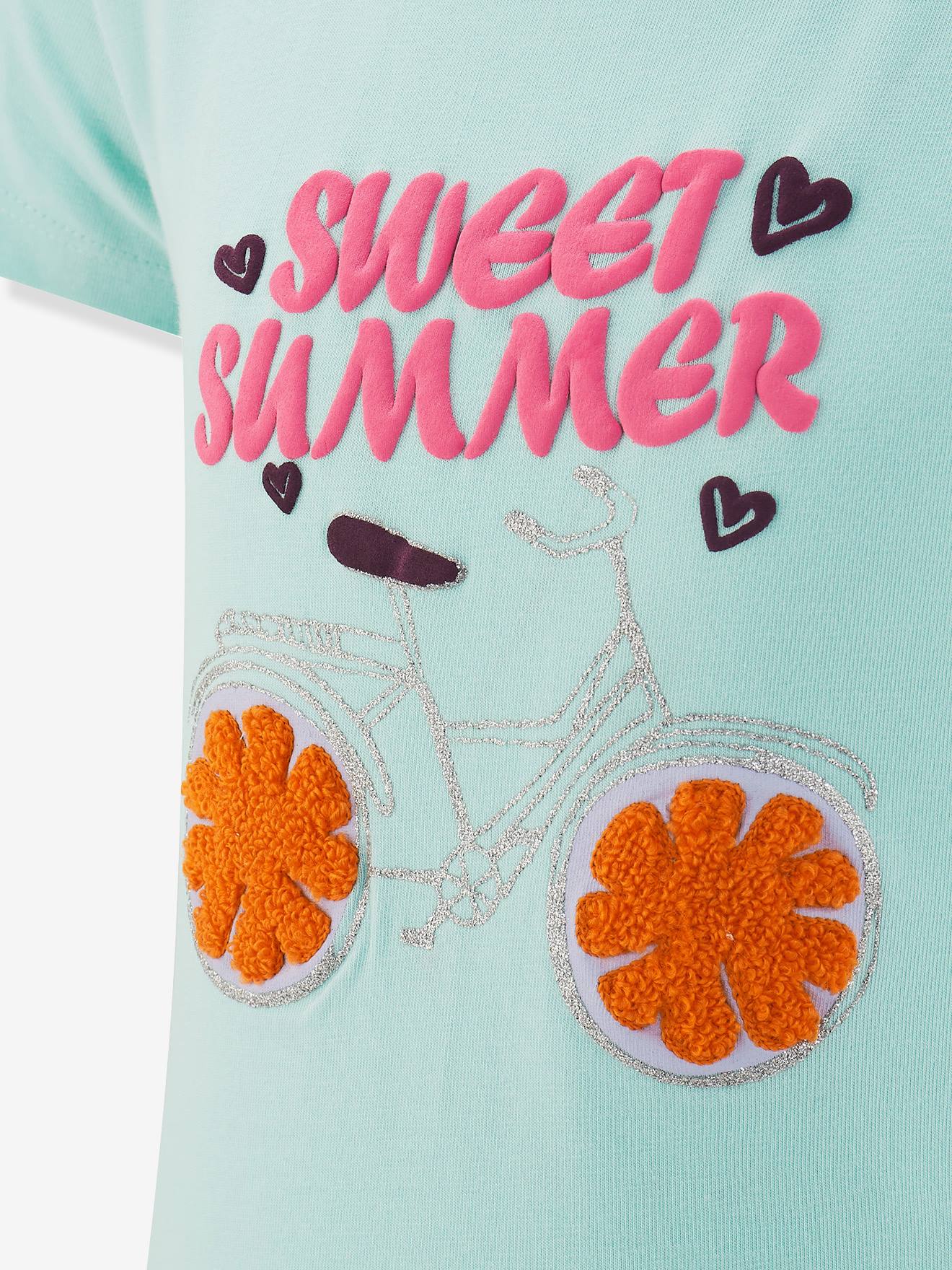 Thumbnail - T-Shirt mit Summer-Schriftzug Mädchen Happy Girls eis