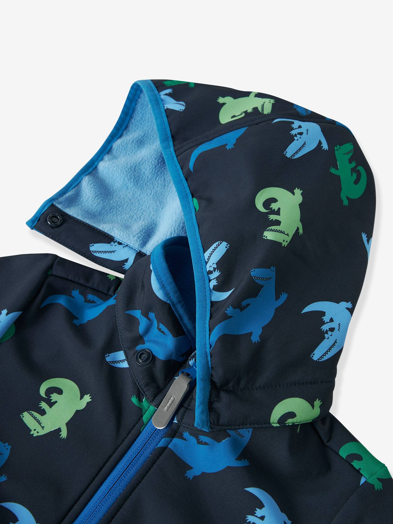 Thumbnail - Softshelljacke Krokodile mit Kapuze Jungen NAME IT