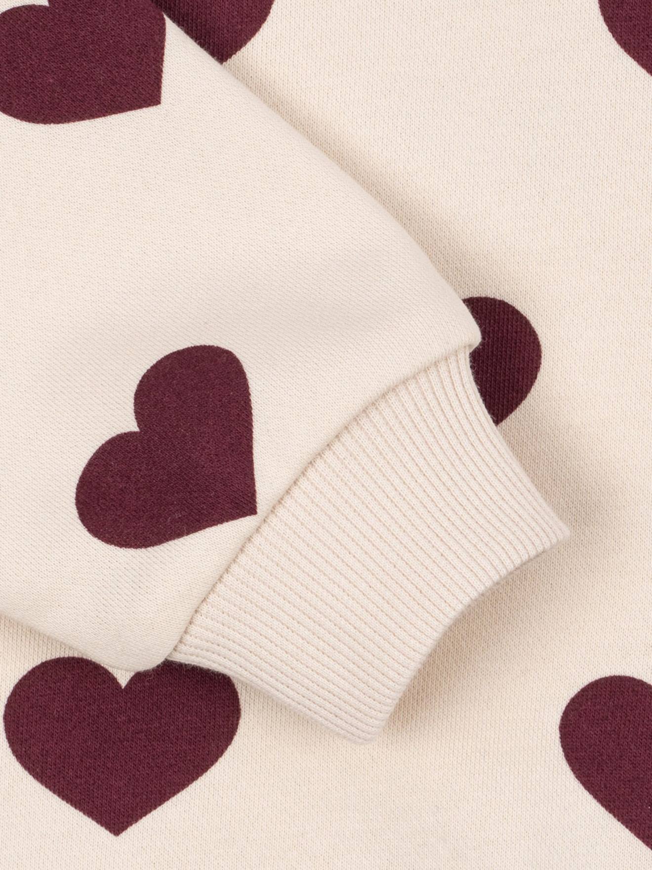 Thumbnail - Sweatshirt mit Herzen Mädchen Konges Sløjd