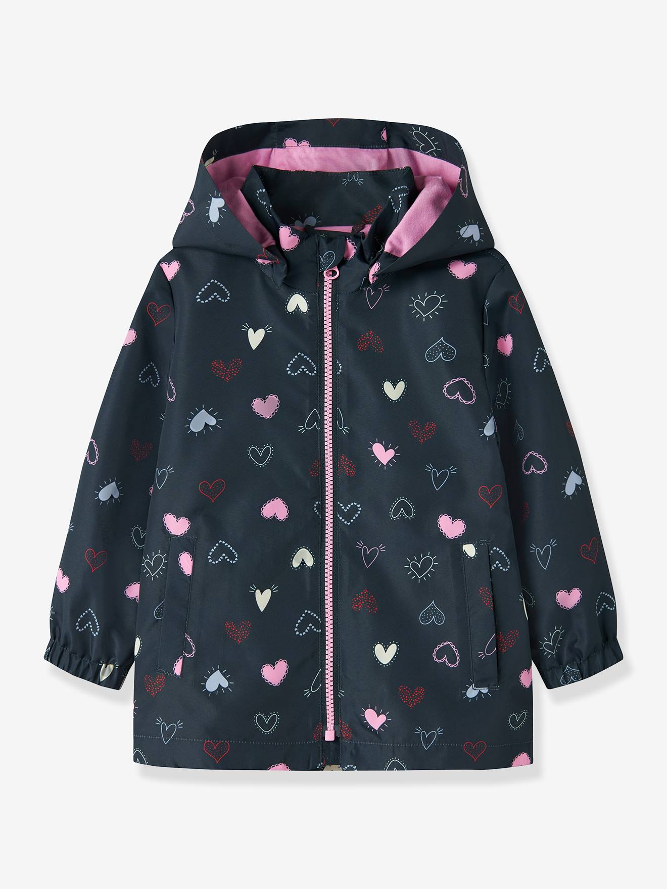 Outdoorjacke Mädchen NAME IT dunkel blau Gr. 128