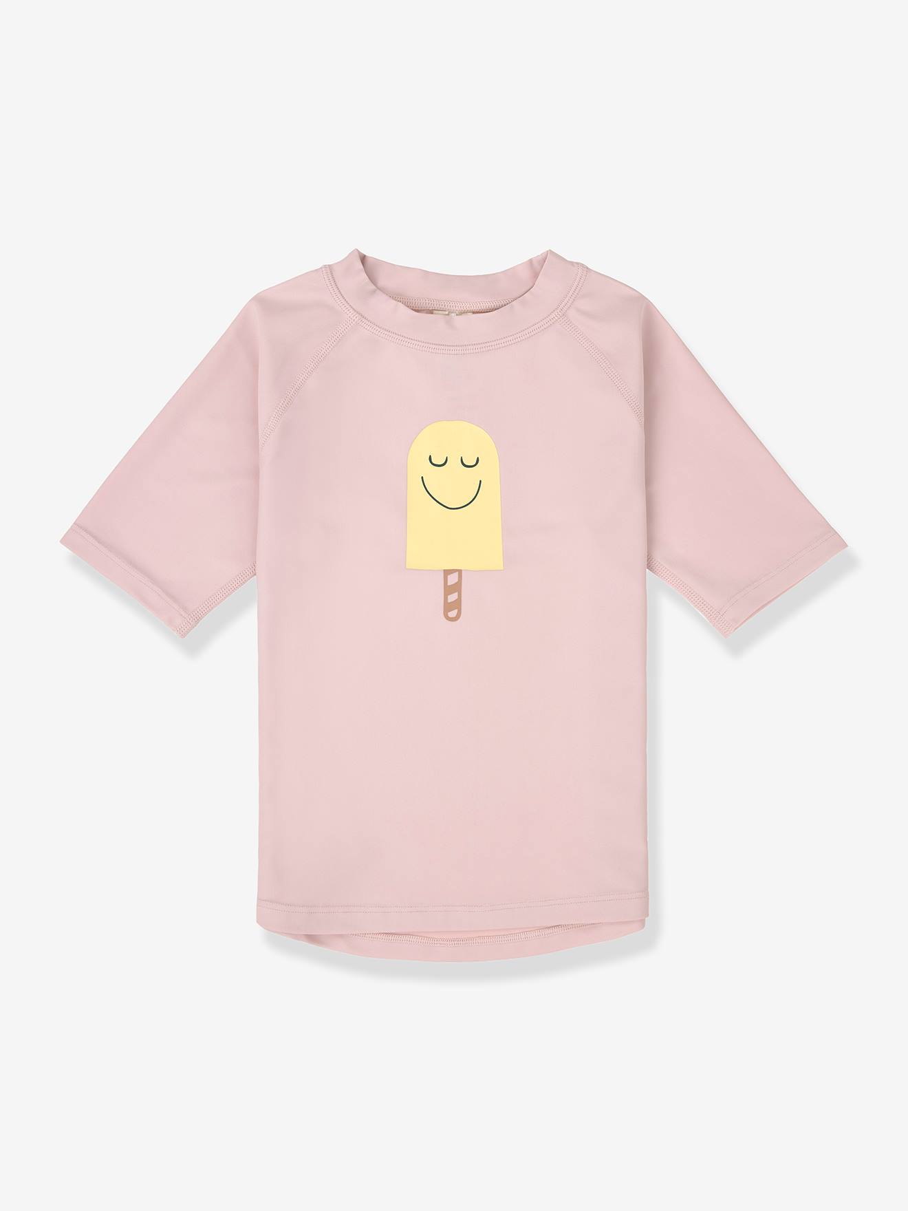 UV-Badeshirt EIS, kurze Ärmel Kinder LÄSSIG rosa Gr. 62/68