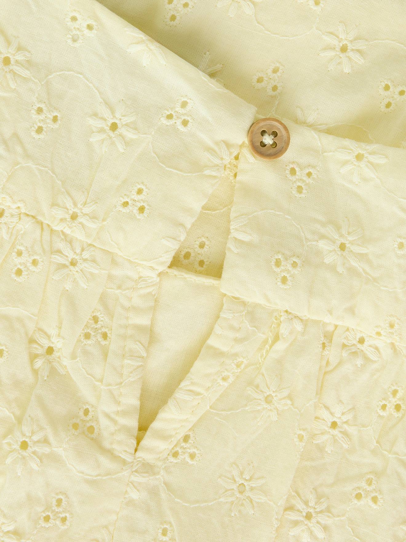 Thumbnail - Sommerkleid mit Lochstickerei und Volant Mädchen NAME IT