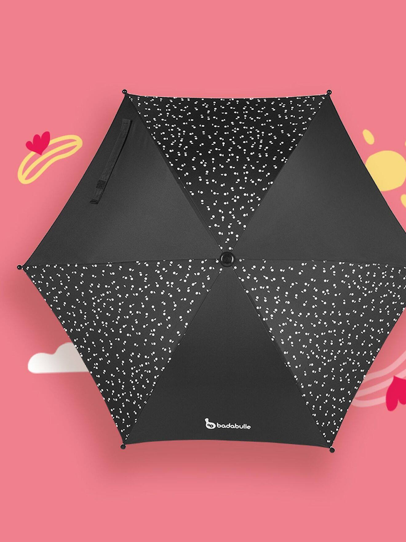 Thumbnail - Universeller Kinderwagen-Sonnenschirm BADABULLE