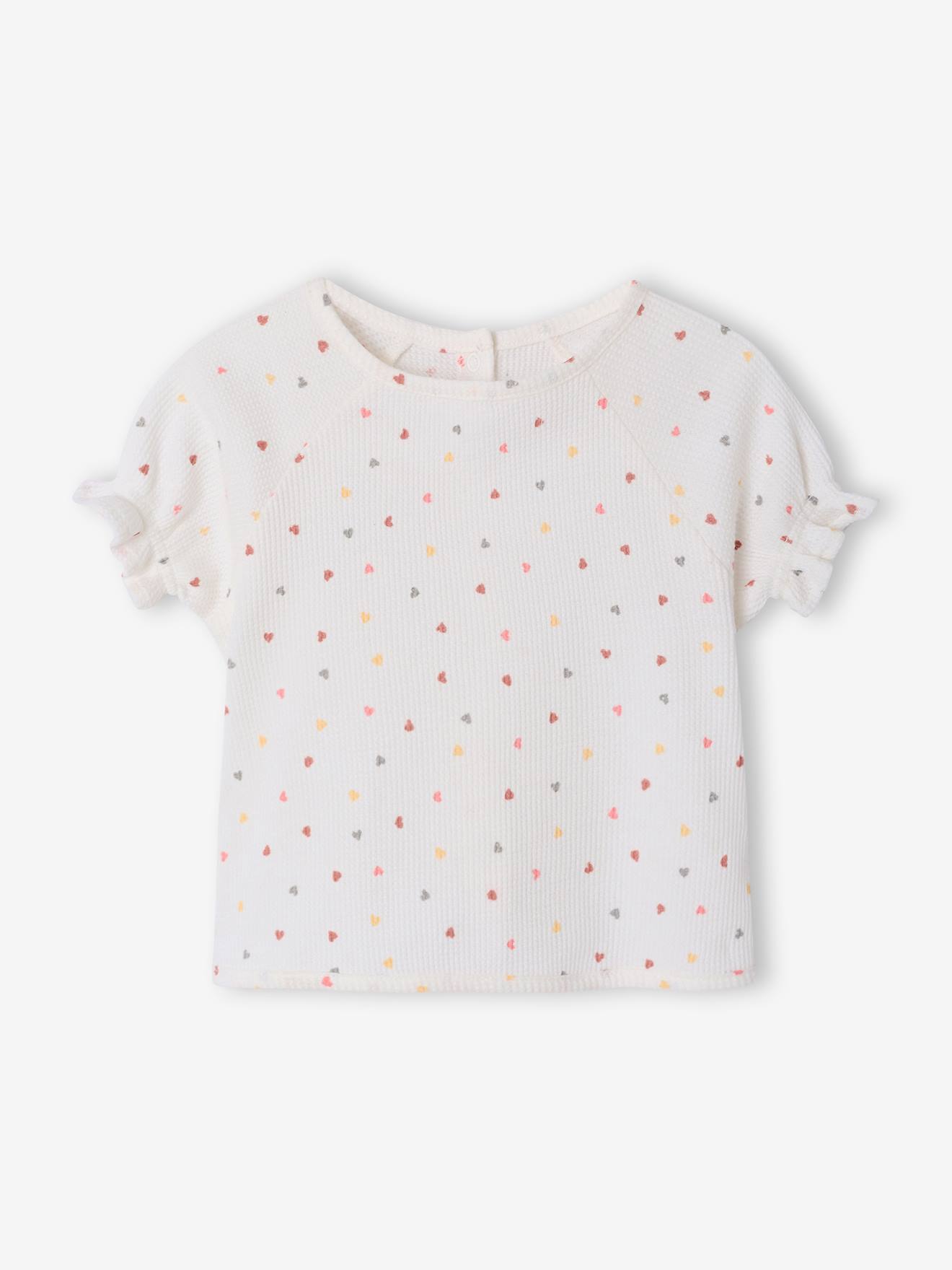 Thumbnail - 2er-Pack kurze Baby Schlafanzüge mit Herzmotiven