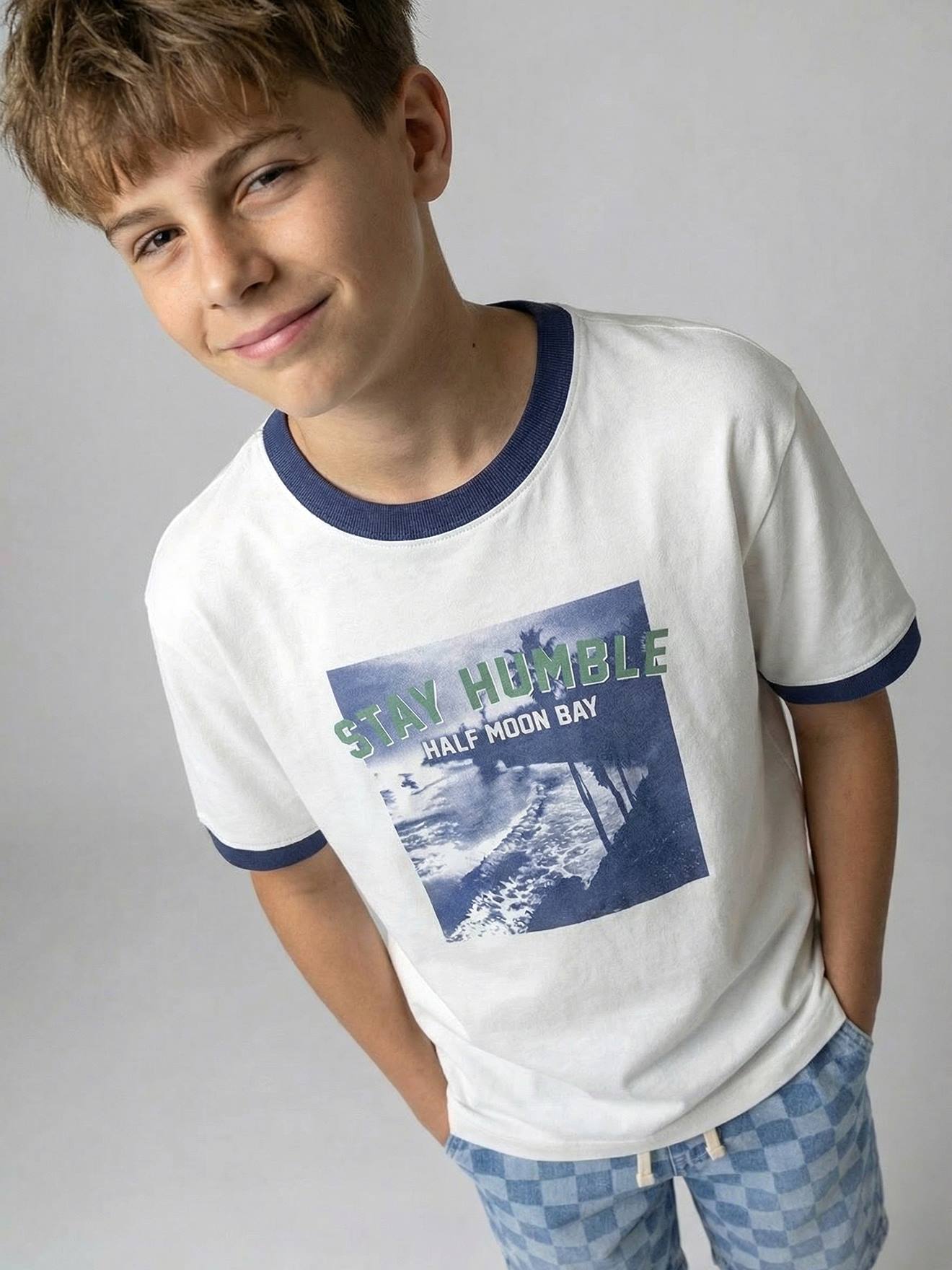 T-Shirt mit Fotoprint Jungen JONEN