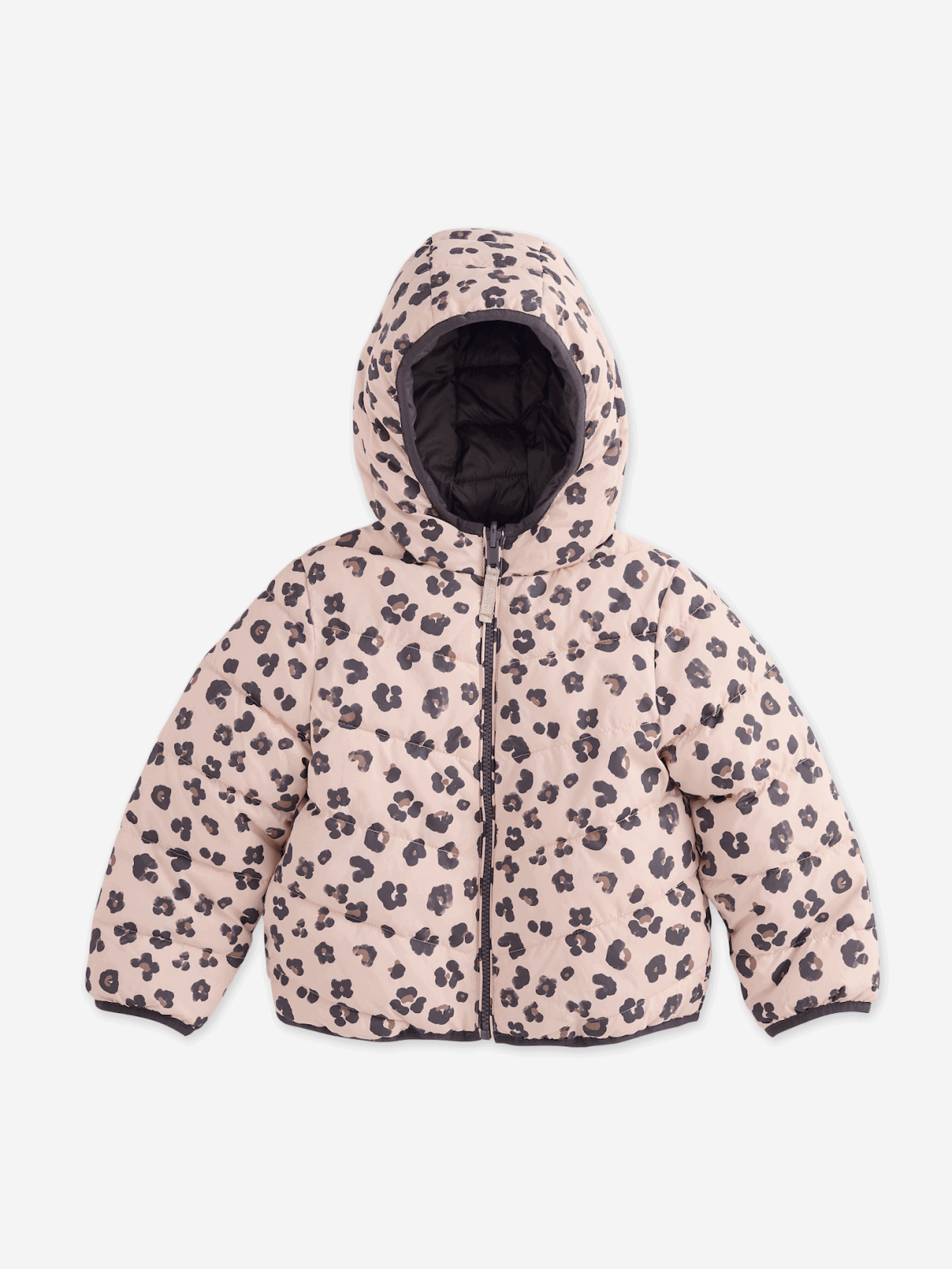 Wende-Steppjacke Mädchen Übergangsjacke