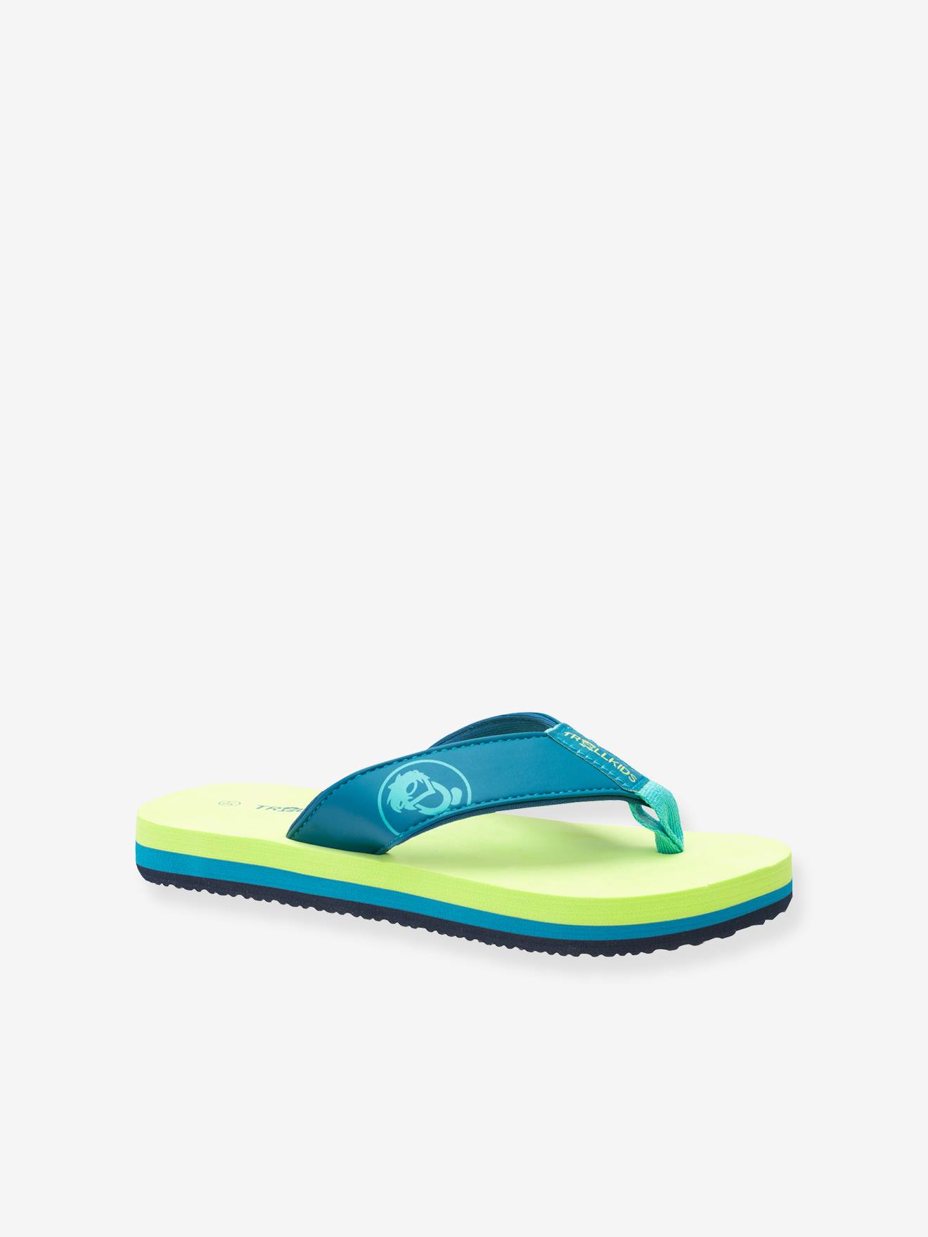 Thumbnail - Badesandalen mit gepolstertem Riemen Kinder TROLLKIDS neon
