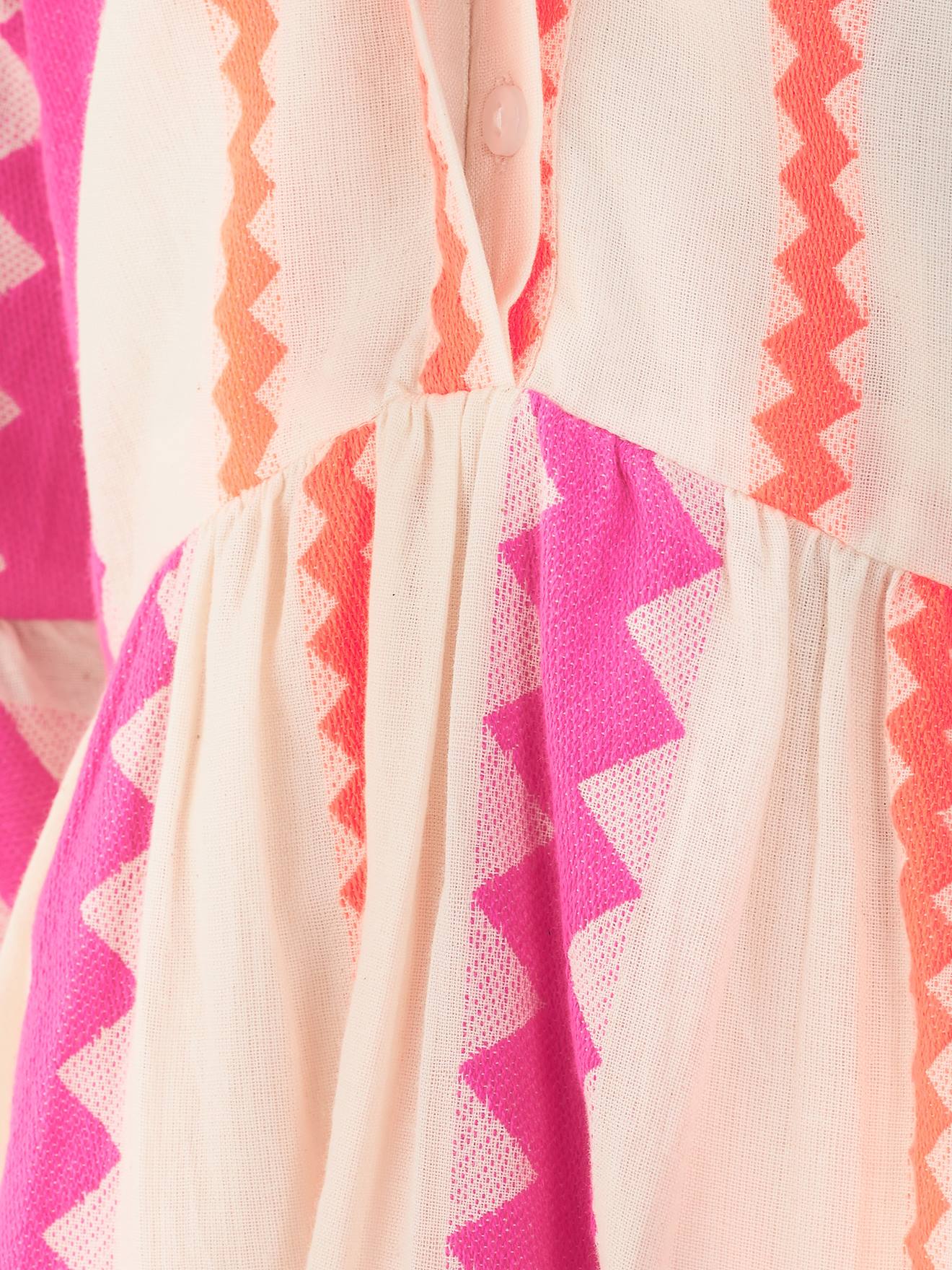 Thumbnail - Kleid mit Zackenbordüren Mädchen Happy Girls