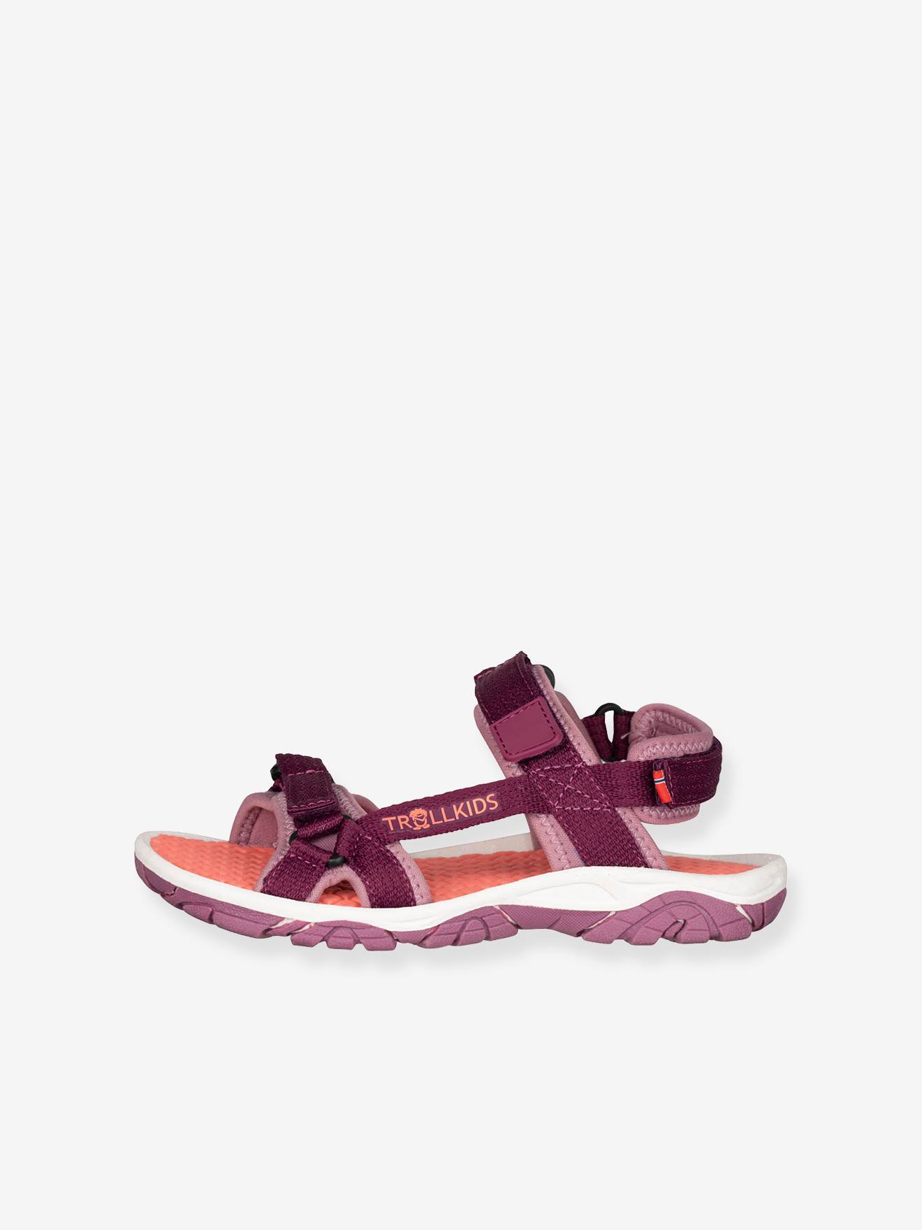 Kinder Trekking-Sandalen OSLOFJORD TROLLKIDS bordeaux Gr. 38