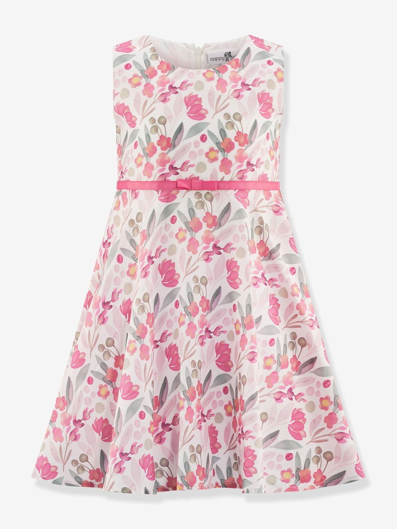 Festkleid mit kleiner Schleife Mädchen Happy Girls wollweiß Gr. 128