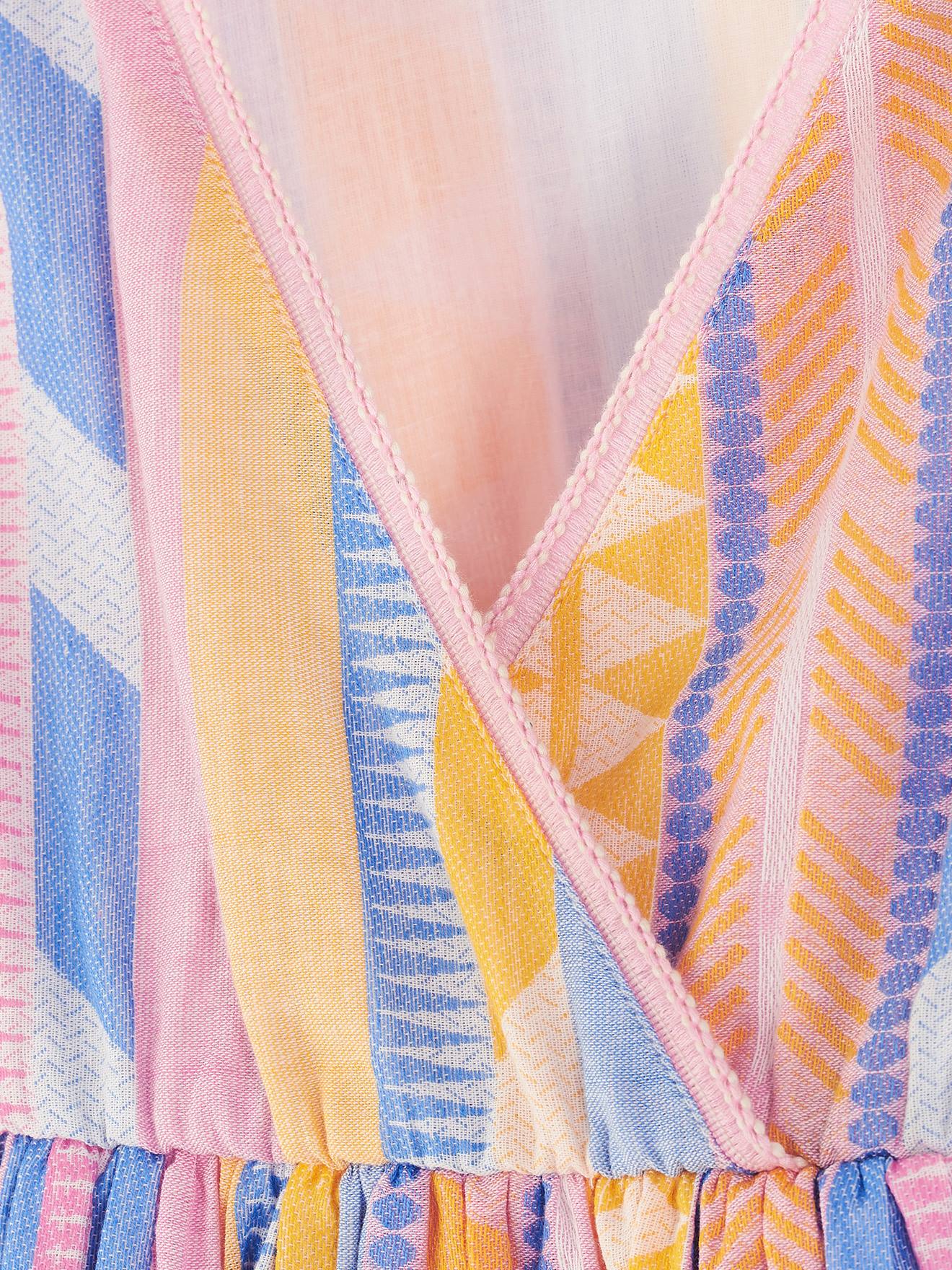 Thumbnail - Kleid mit geometrischem Muster Mädchen Happy Girls