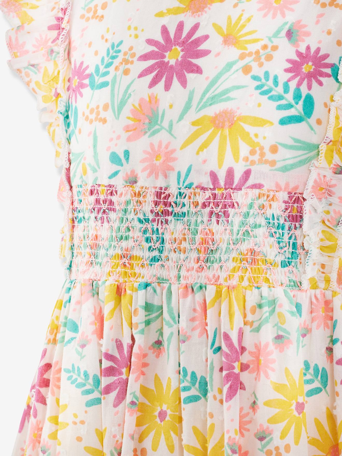Thumbnail - Blumenkleid mit Volantärmeln Mädchen Happy Girls