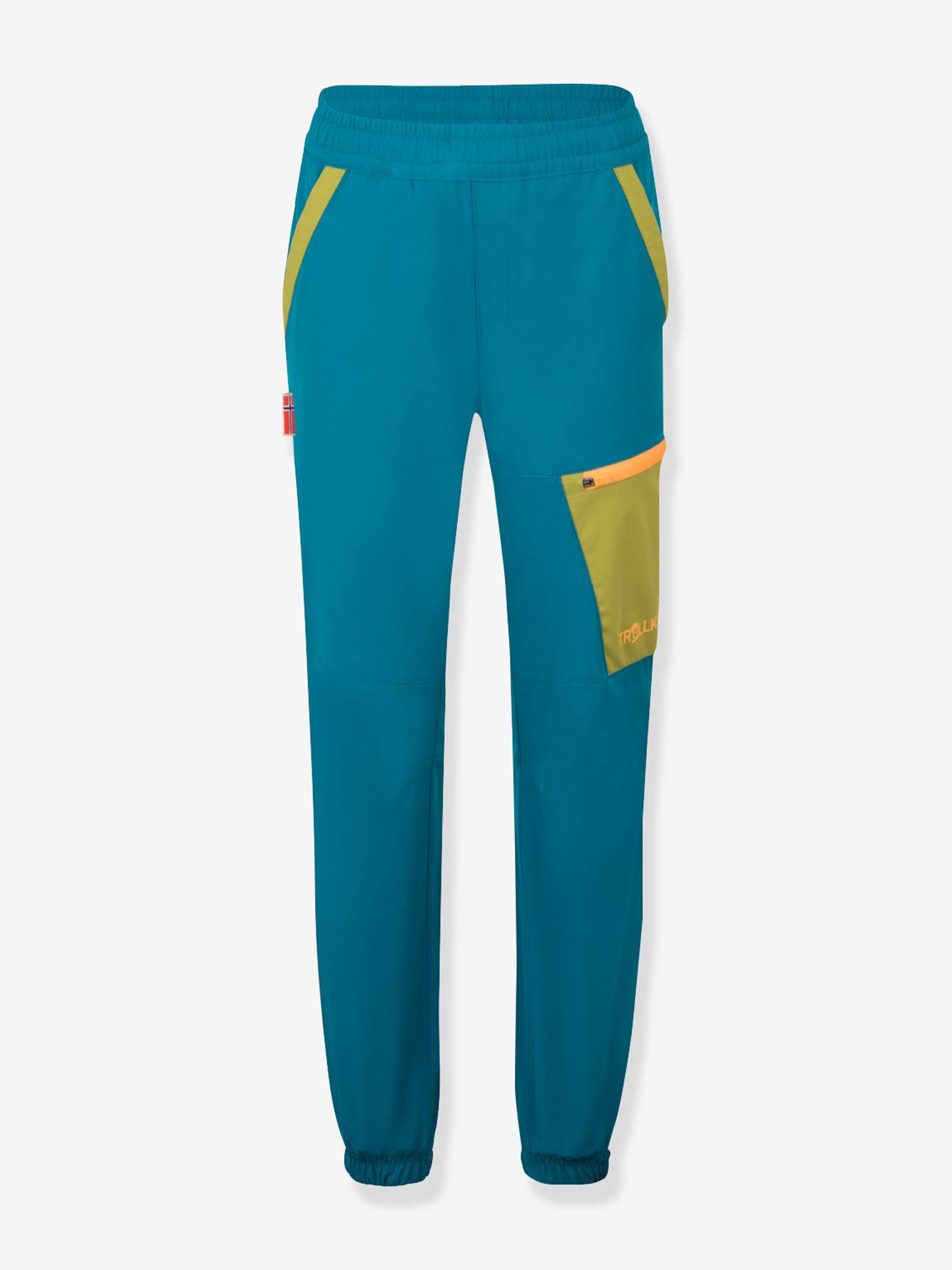 Hose mit Moskitoschutz Kinder STEINKJER TROLLKIDS petrol Gr. 98/104
