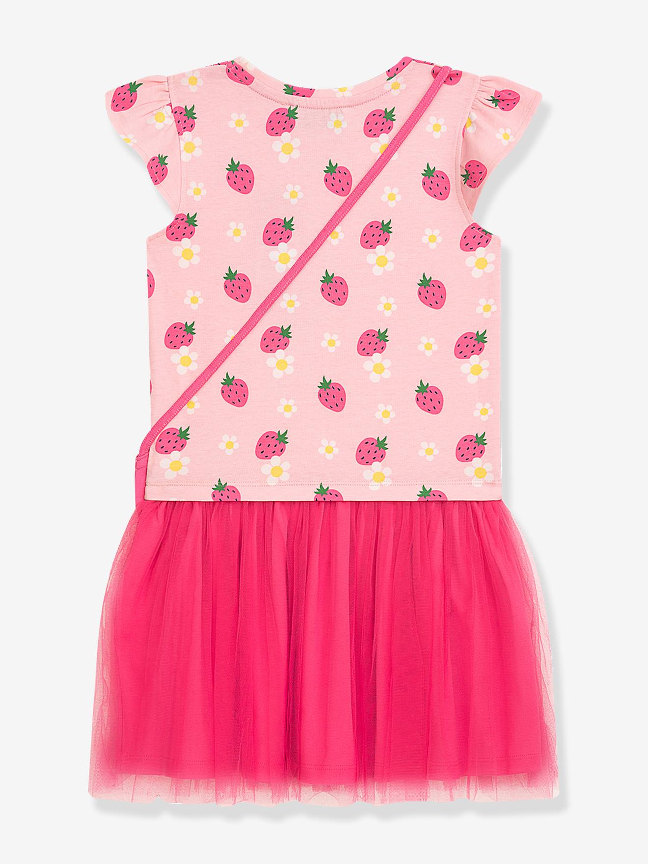 Thumbnail - Kleid mit Erdbeer-Umhängetasche