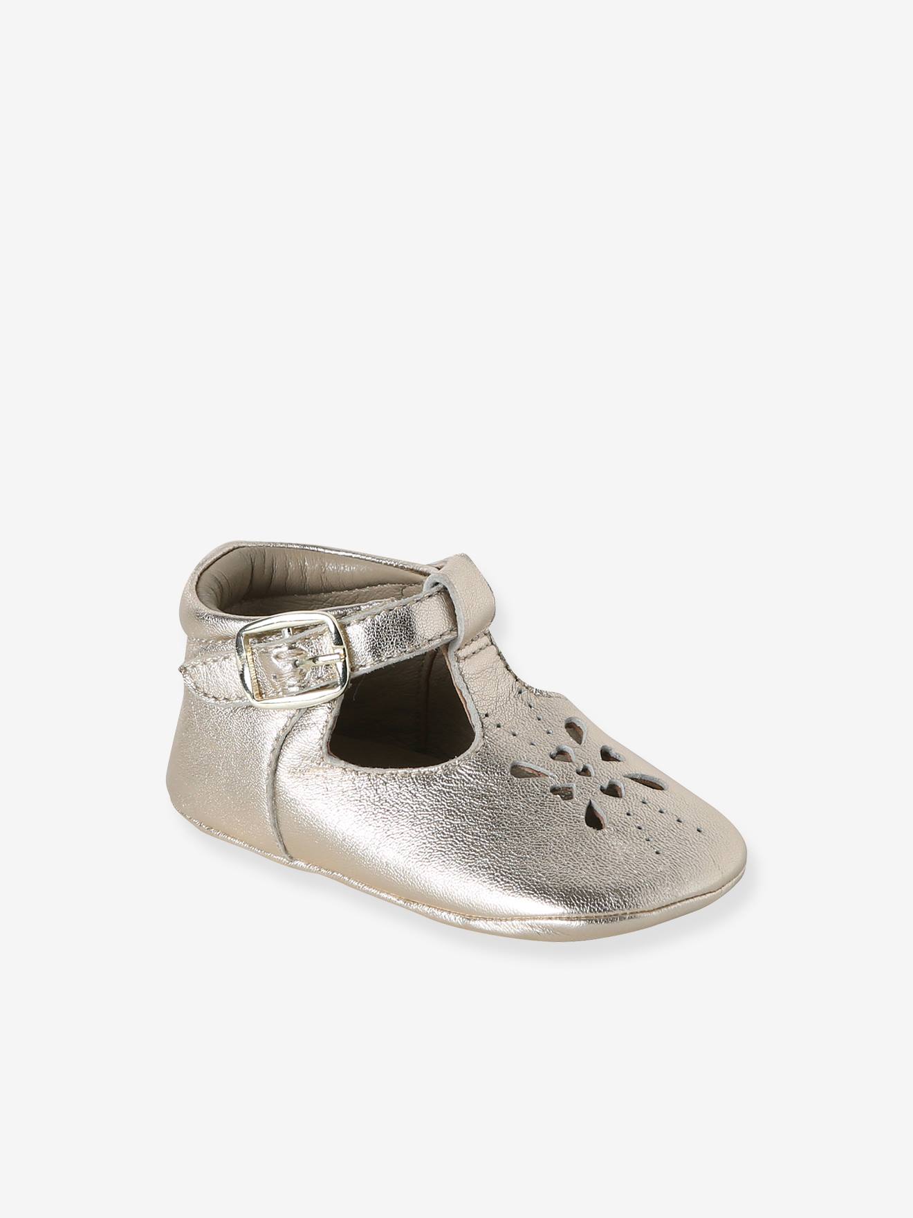 Baby Leder-Krabbelschuhe