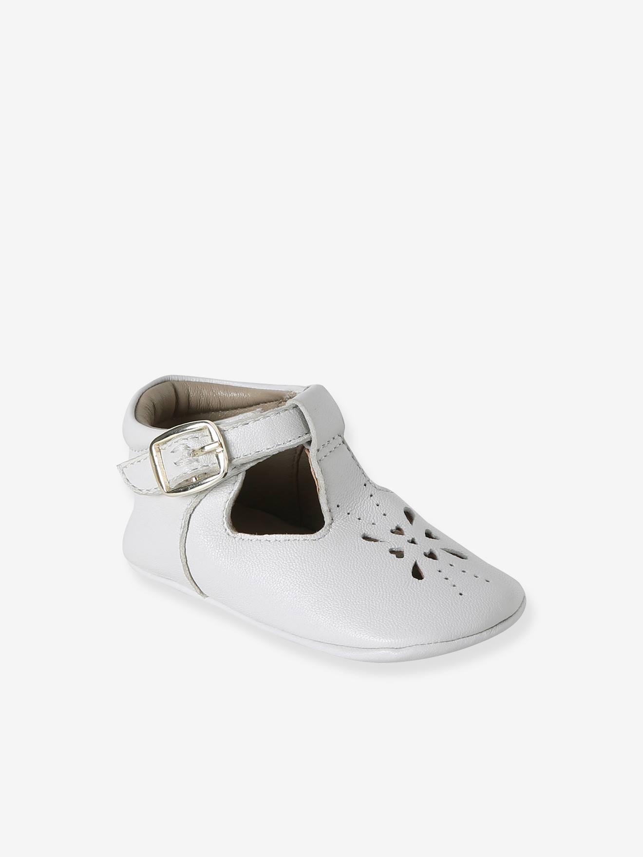 Baby Leder-Krabbelschuhe