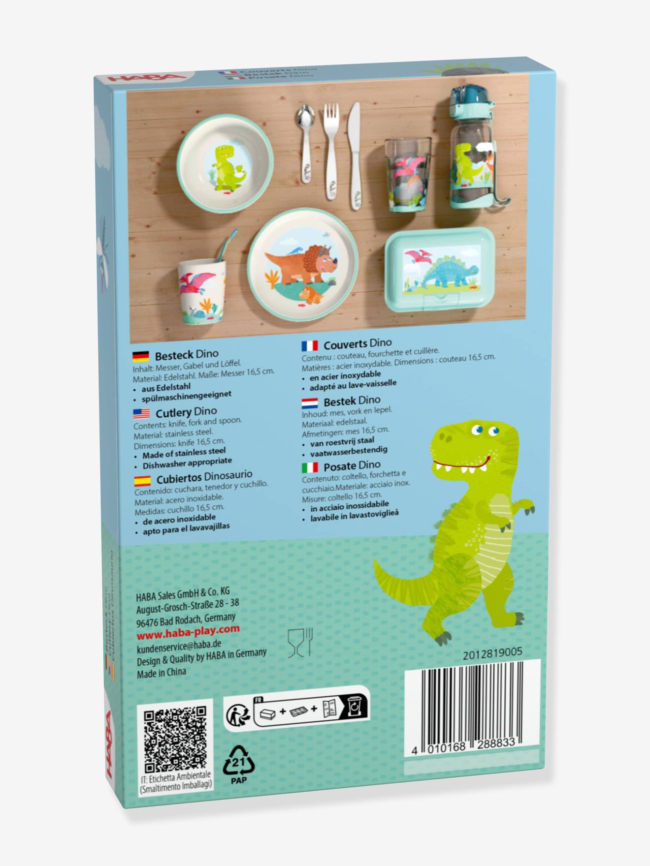 Thumbnail - Kinderbesteck Dino