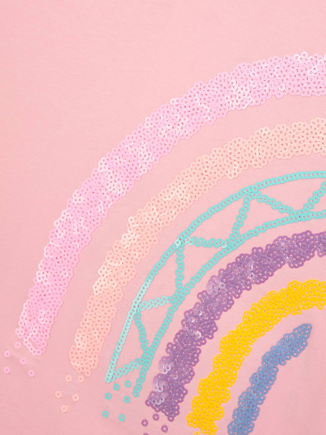 Thumbnail - Shirt mit Regenbogen-Pailletten