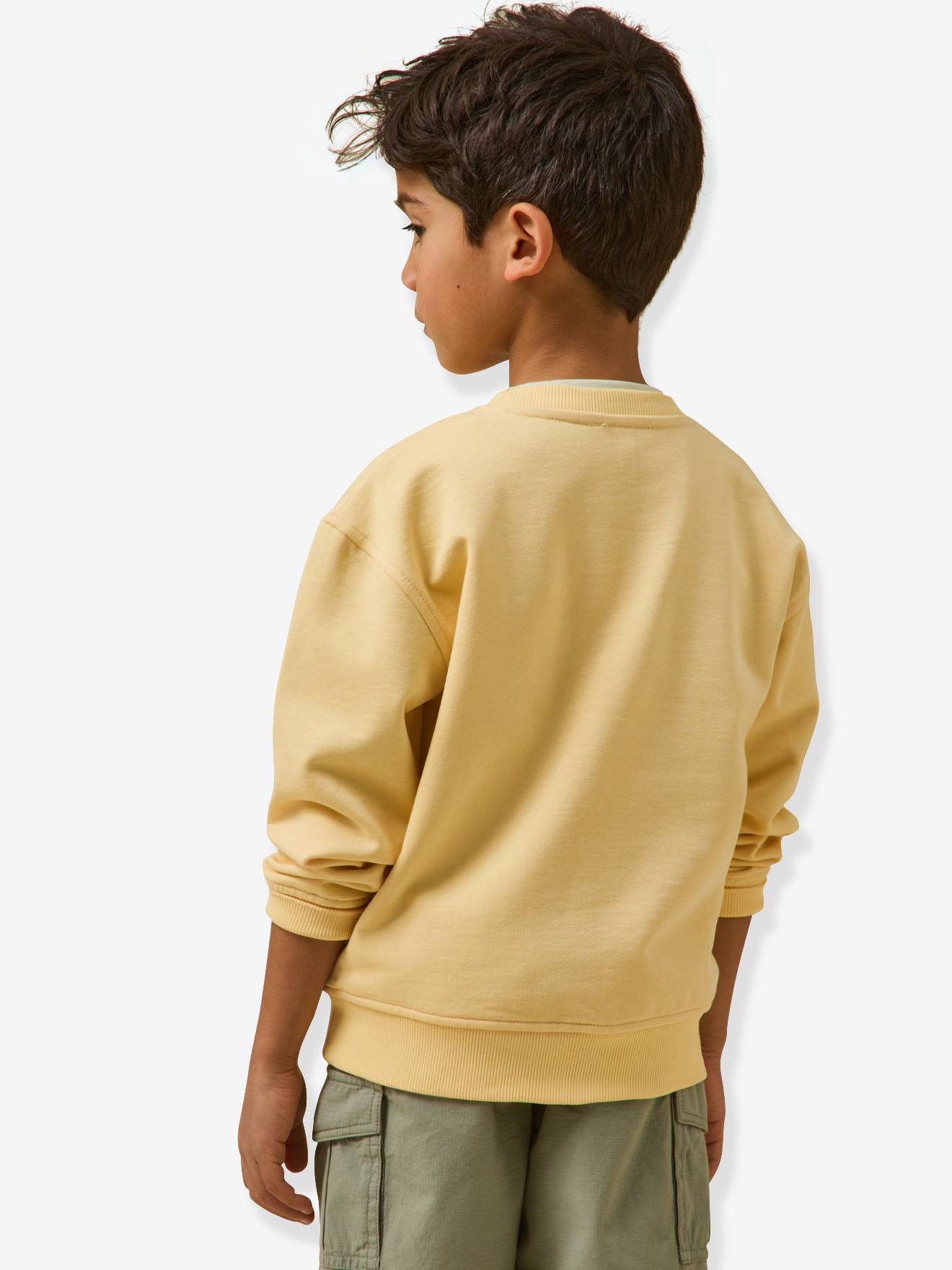 Thumbnail - Jungen Sweatshirt mit Surf-Motiv Bio-Baumwolle CYRILLUS