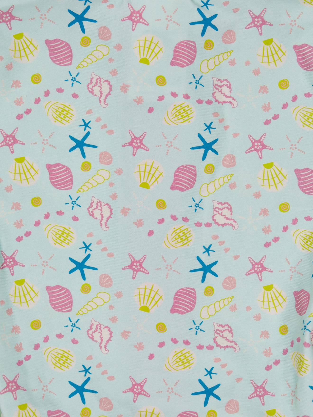 Thumbnail - Baby Schwimmanzug mit Muschel-Print und UV-Schutz