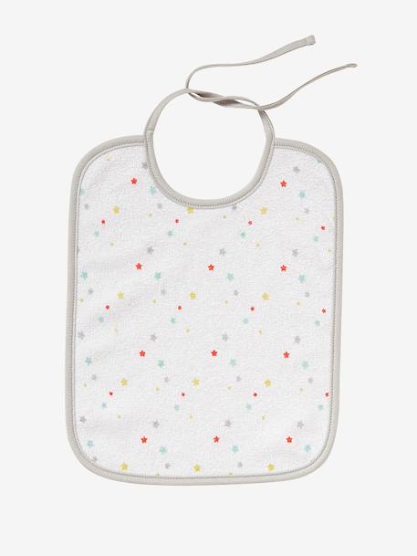 7er-Pack Baby-Lätzchen - dschungel+mehrfarbig weihnachtsmotive+obst+sterne - 24