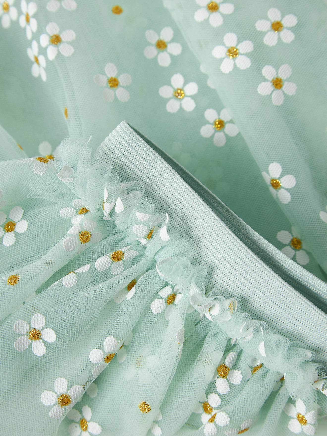 Thumbnail - Tüllrock Mädchen mit Blumenmuster kurz NAME IT