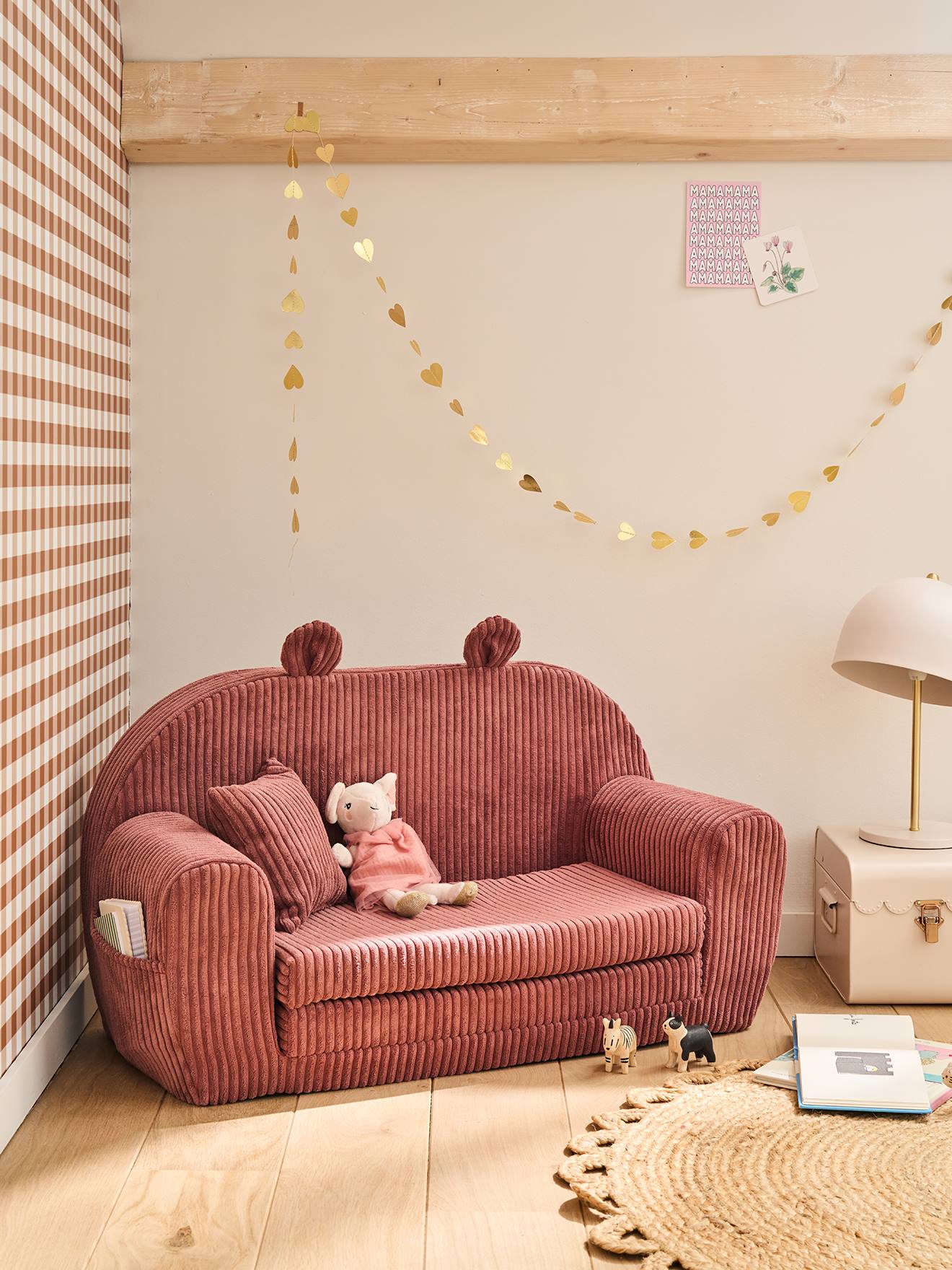 Kindersofa TEDDY ausklappbar