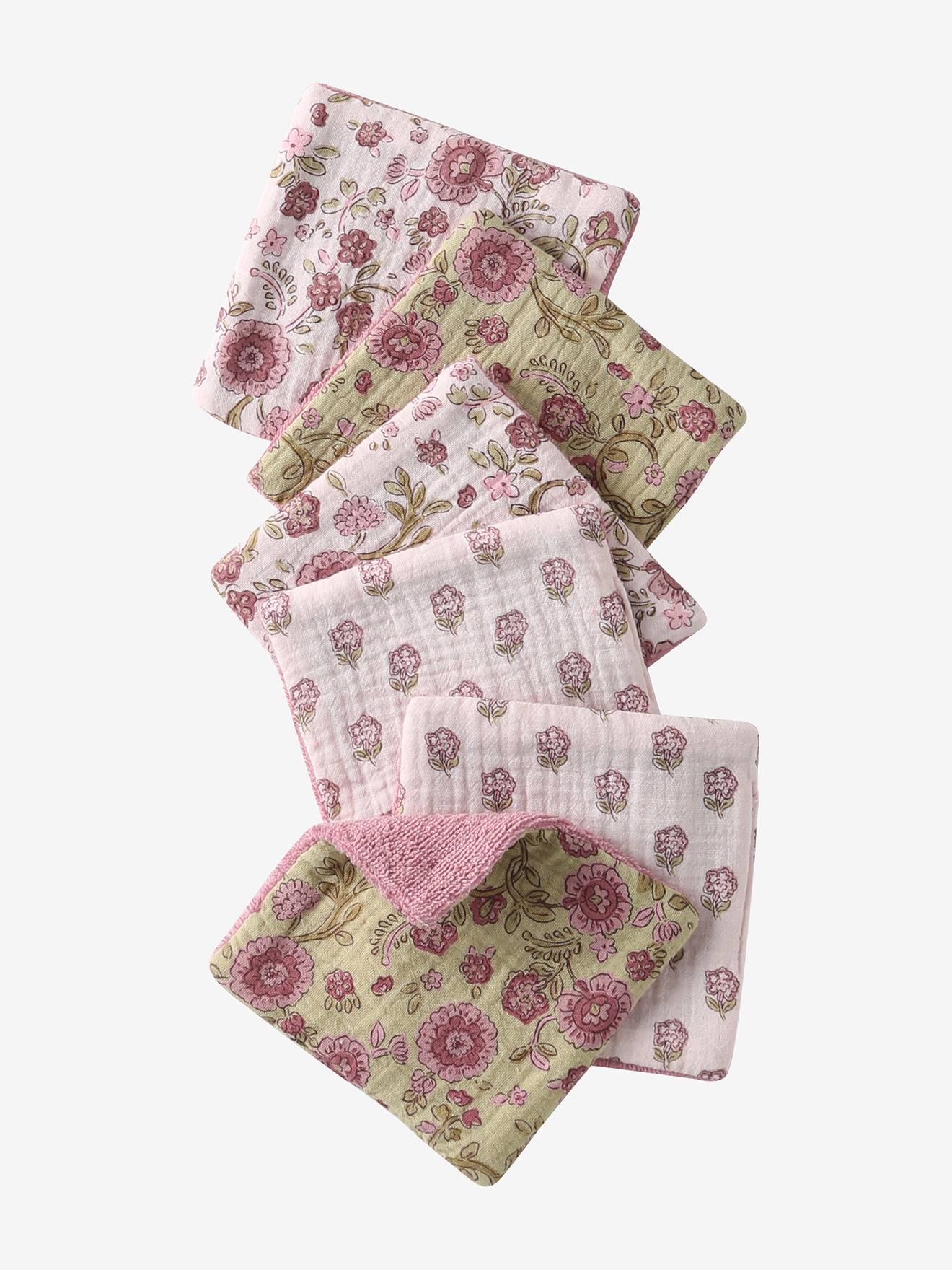 6er-Pack Waschlappen mit Aufbewahrungsbeutel