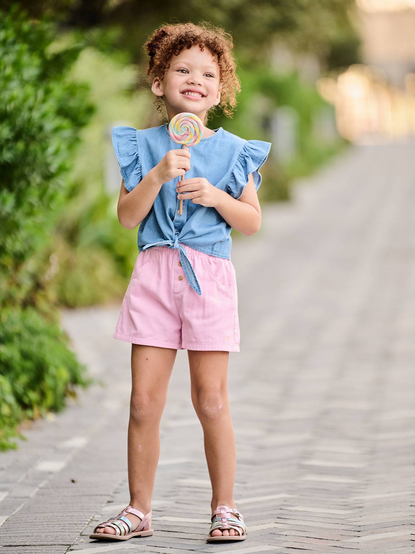 Mädchen Shorts mit Dehnbund