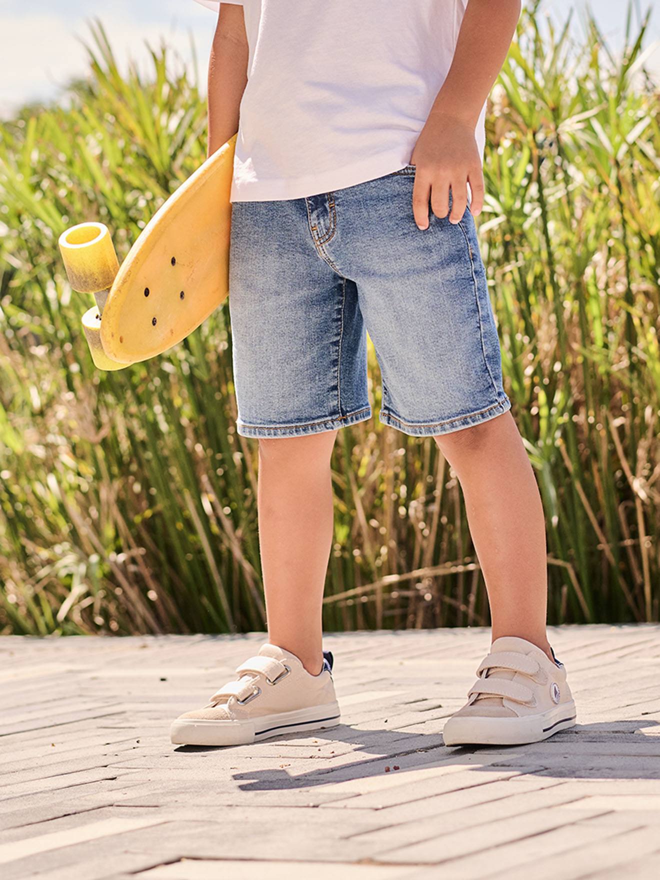 Jungen Jeansbermudas BASIC